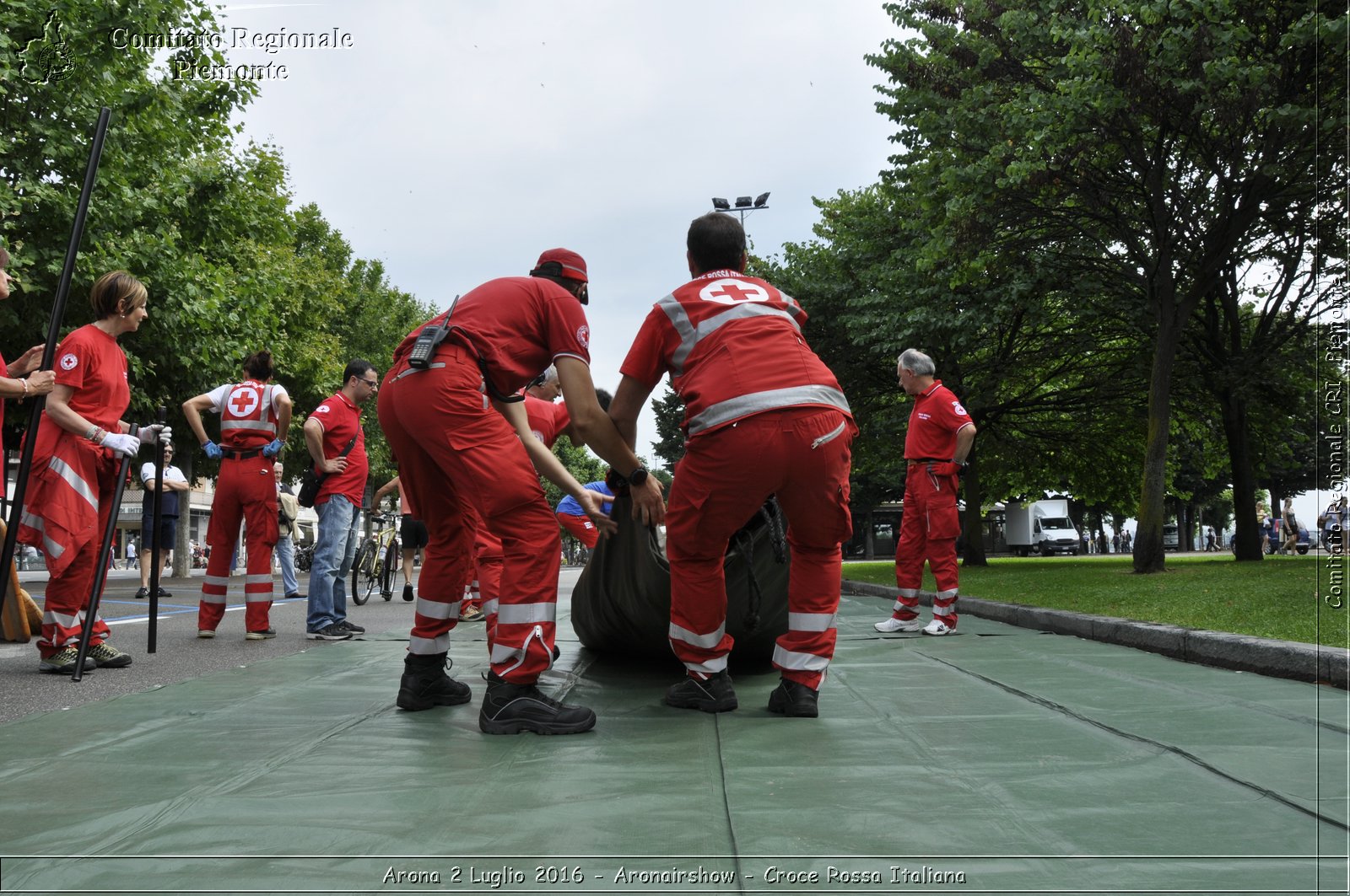 Arona 2 Luglio 2016 - Aronairshow - Croce Rossa Italiana- Comitato Regionale del Piemonte