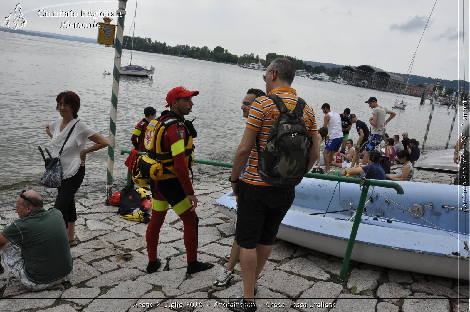 Arona 2 Luglio 2016 - Aronairshow - Croce Rossa Italiana- Comitato Regionale del Piemonte