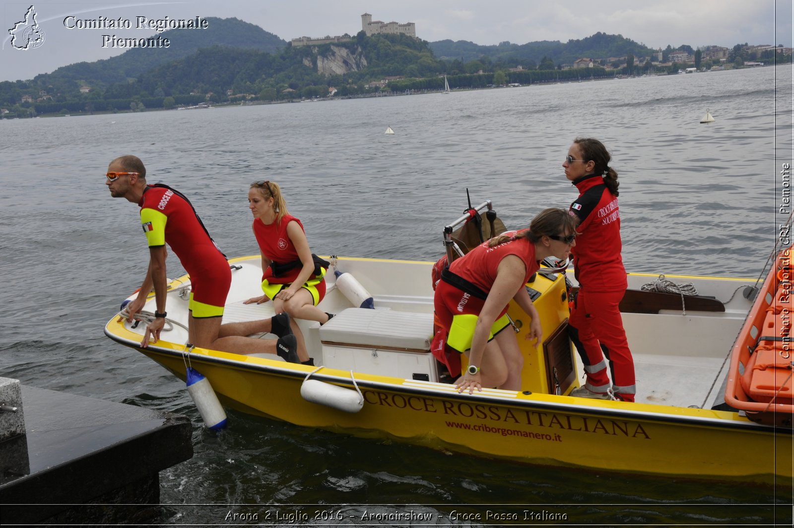 Arona 2 Luglio 2016 - Aronairshow - Croce Rossa Italiana- Comitato Regionale del Piemonte