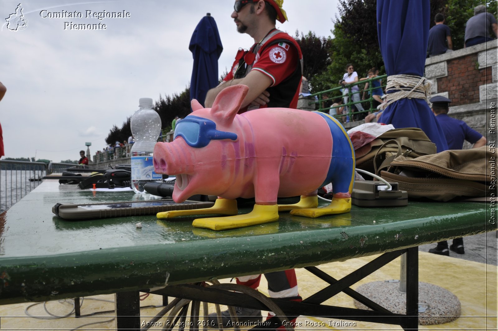 Arona 2 Luglio 2016 - Aronairshow - Croce Rossa Italiana- Comitato Regionale del Piemonte