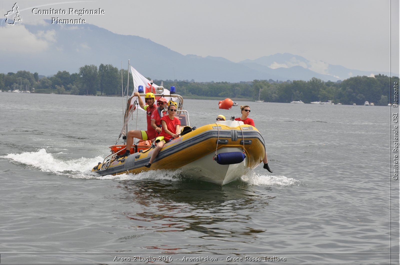 Arona 2 Luglio 2016 - Aronairshow - Croce Rossa Italiana- Comitato Regionale del Piemonte