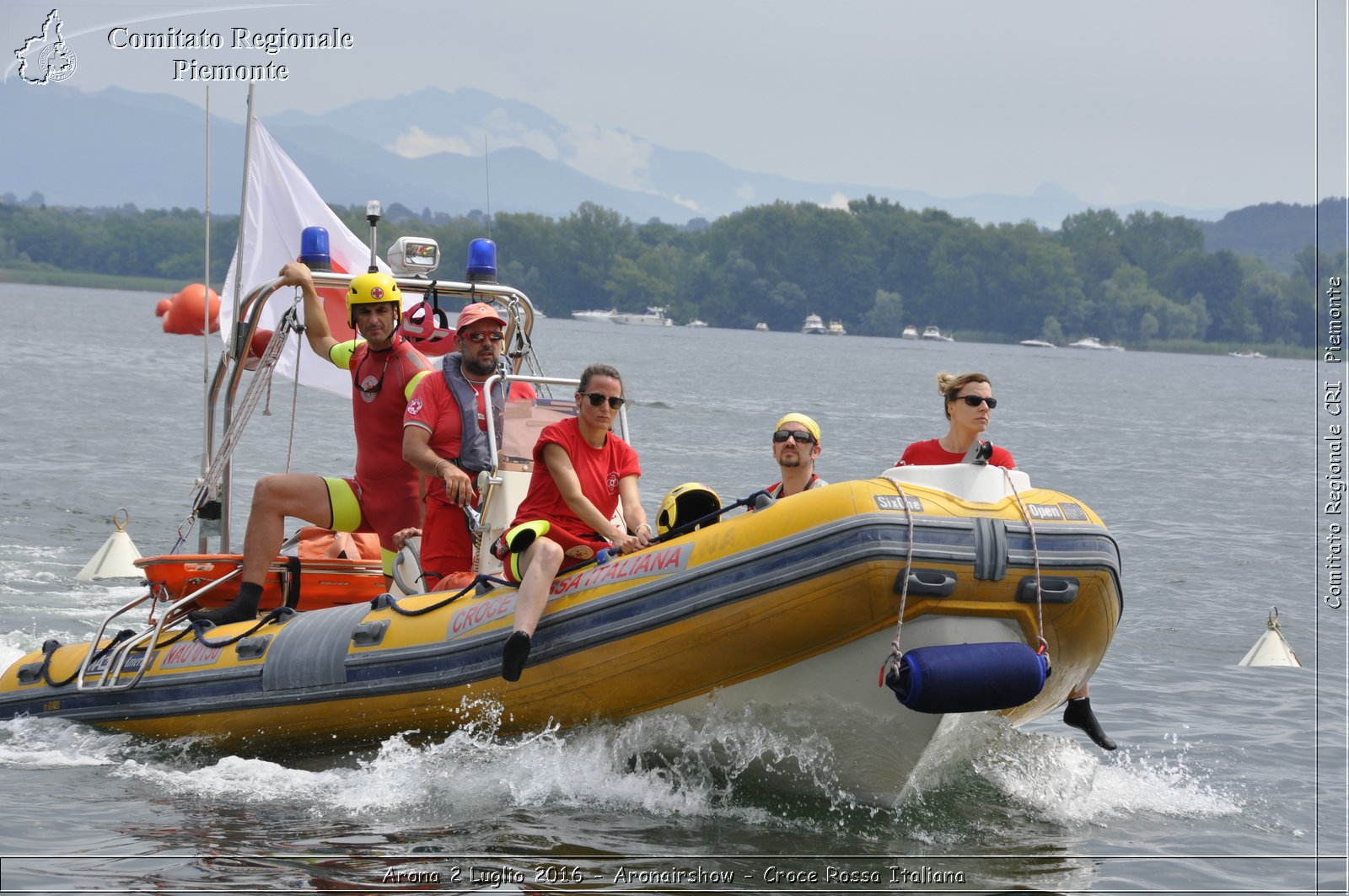 Arona 2 Luglio 2016 - Aronairshow - Croce Rossa Italiana- Comitato Regionale del Piemonte