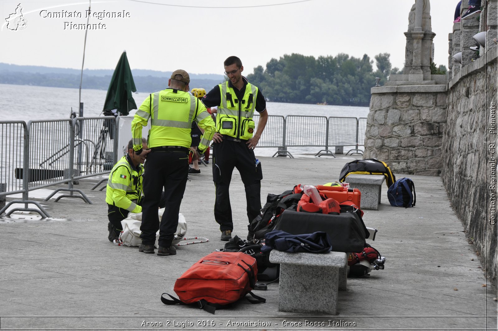 Arona 2 Luglio 2016 - Aronairshow - Croce Rossa Italiana- Comitato Regionale del Piemonte