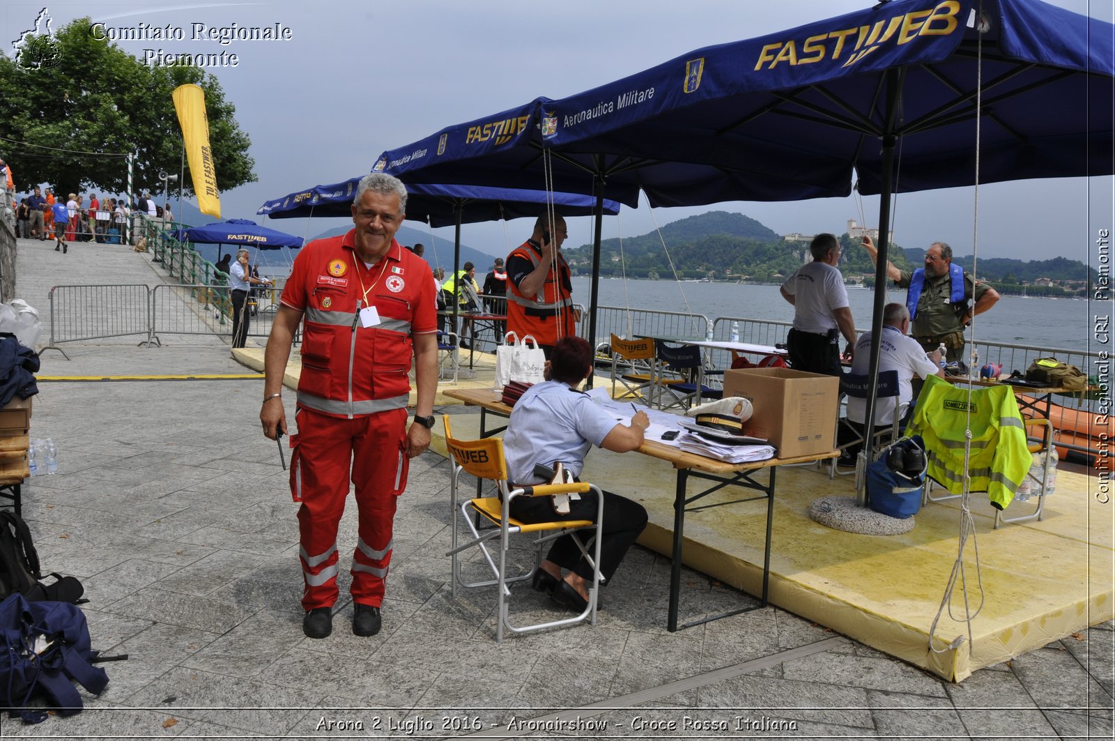 Arona 2 Luglio 2016 - Aronairshow - Croce Rossa Italiana- Comitato Regionale del Piemonte