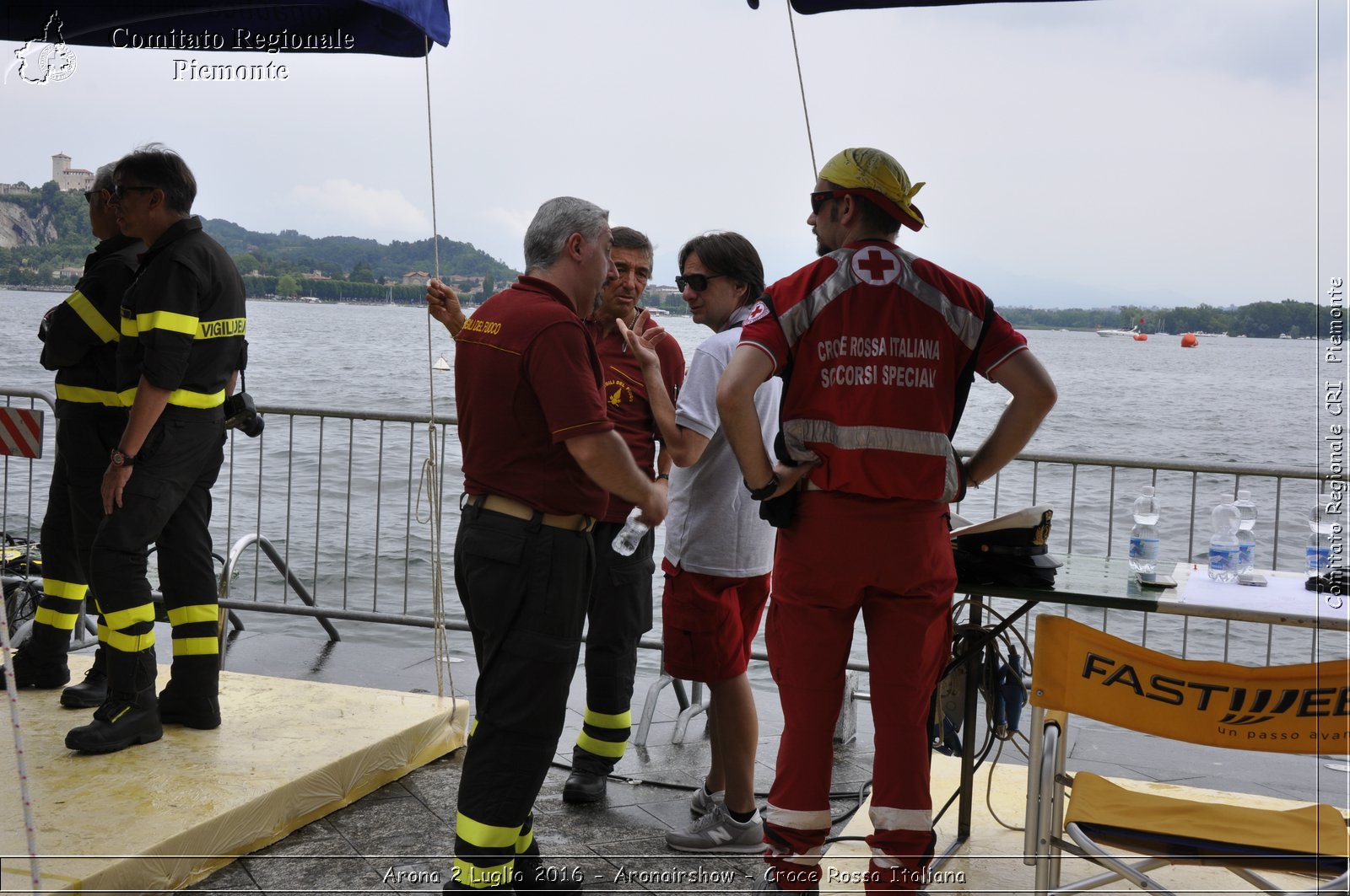 Arona 2 Luglio 2016 - Aronairshow - Croce Rossa Italiana- Comitato Regionale del Piemonte