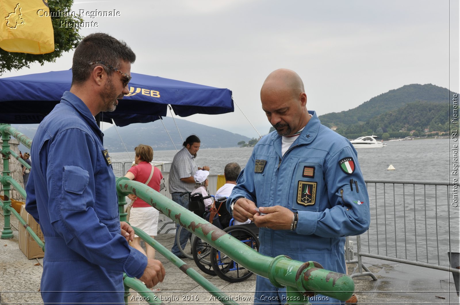 Arona 2 Luglio 2016 - Aronairshow - Croce Rossa Italiana- Comitato Regionale del Piemonte