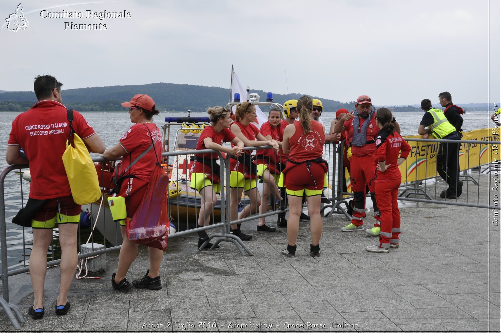 Arona 2 Luglio 2016 - Aronairshow - Croce Rossa Italiana- Comitato Regionale del Piemonte