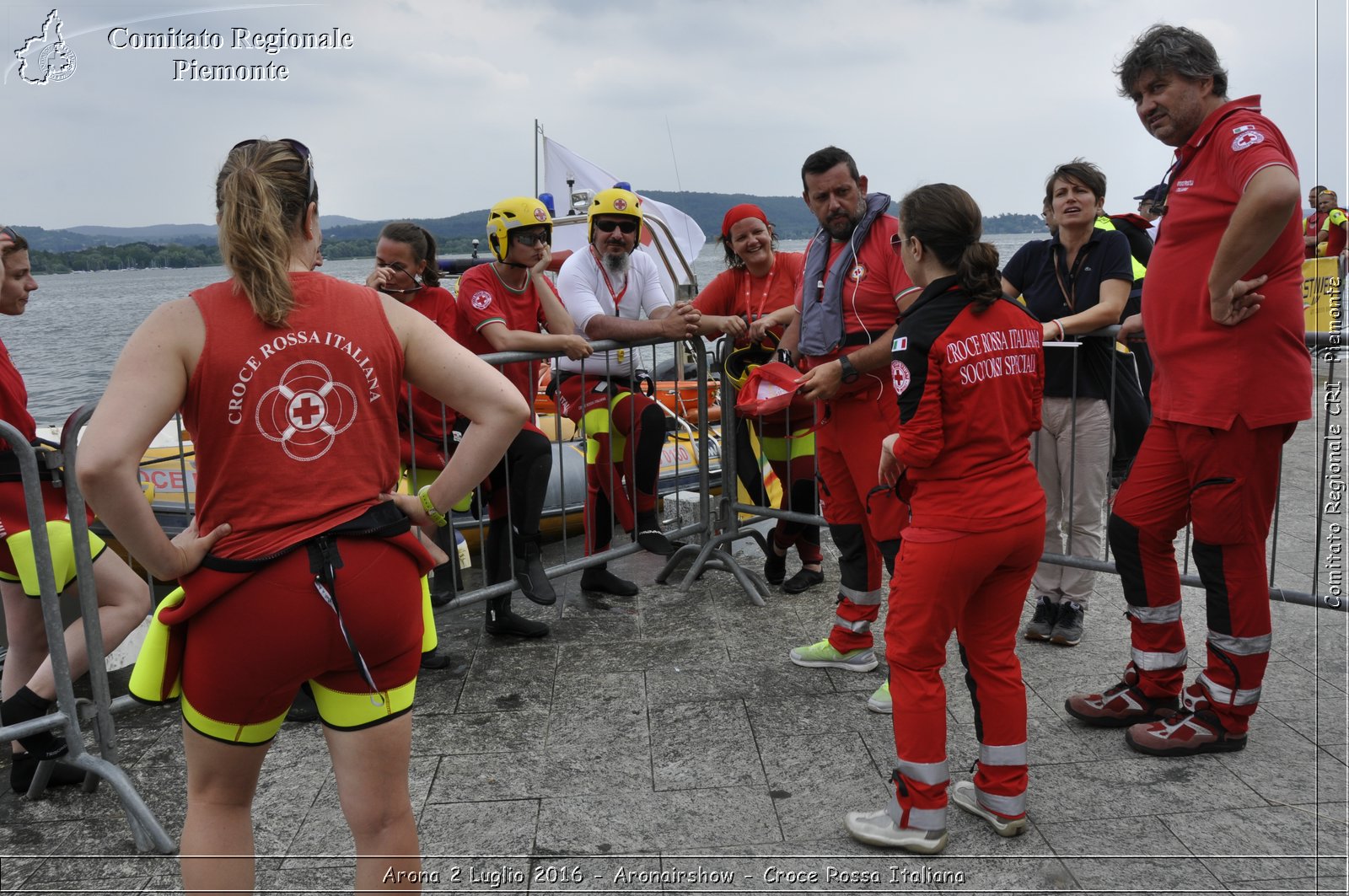 Arona 2 Luglio 2016 - Aronairshow - Croce Rossa Italiana- Comitato Regionale del Piemonte