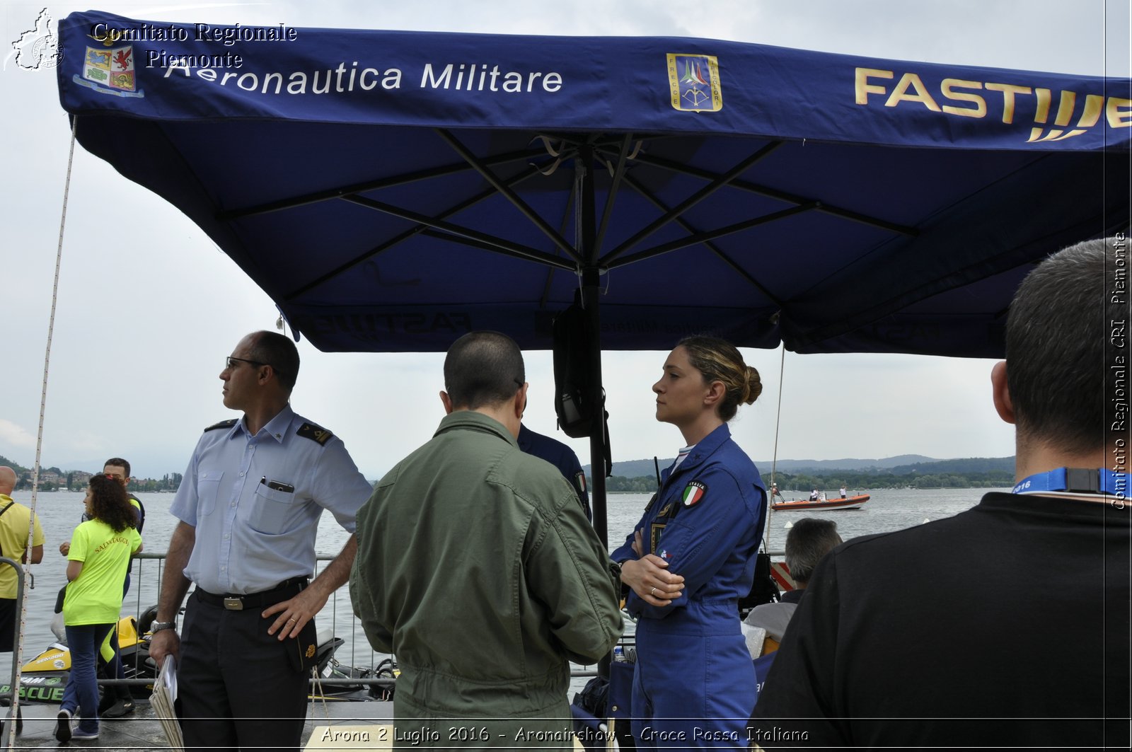 Arona 2 Luglio 2016 - Aronairshow - Croce Rossa Italiana- Comitato Regionale del Piemonte