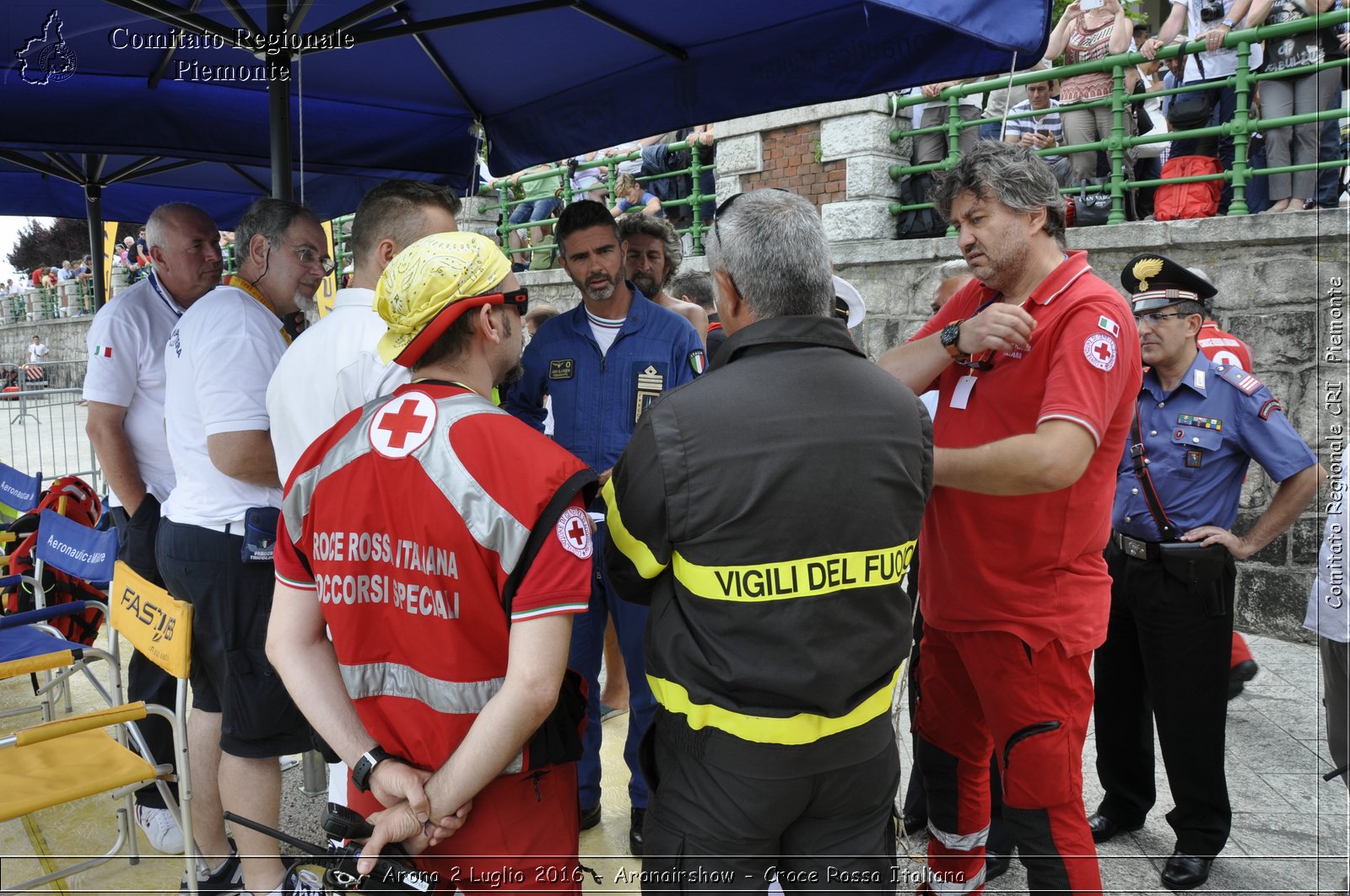 Arona 2 Luglio 2016 - Aronairshow - Croce Rossa Italiana- Comitato Regionale del Piemonte