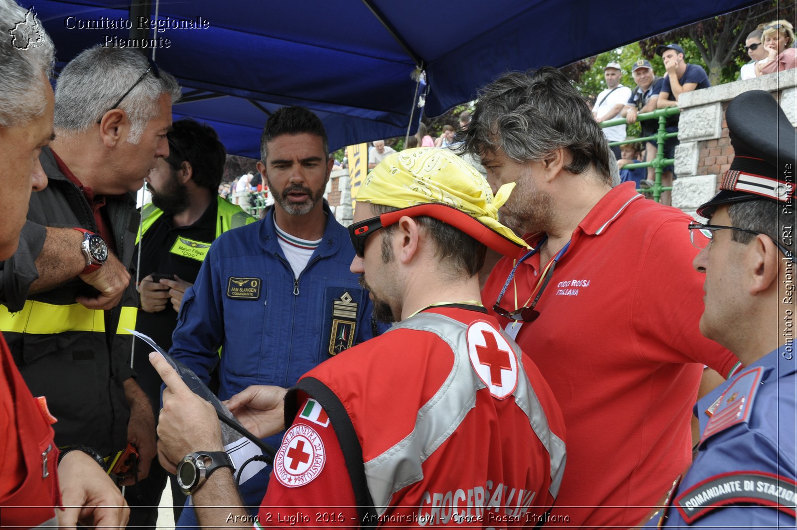 Arona 2 Luglio 2016 - Aronairshow - Croce Rossa Italiana- Comitato Regionale del Piemonte