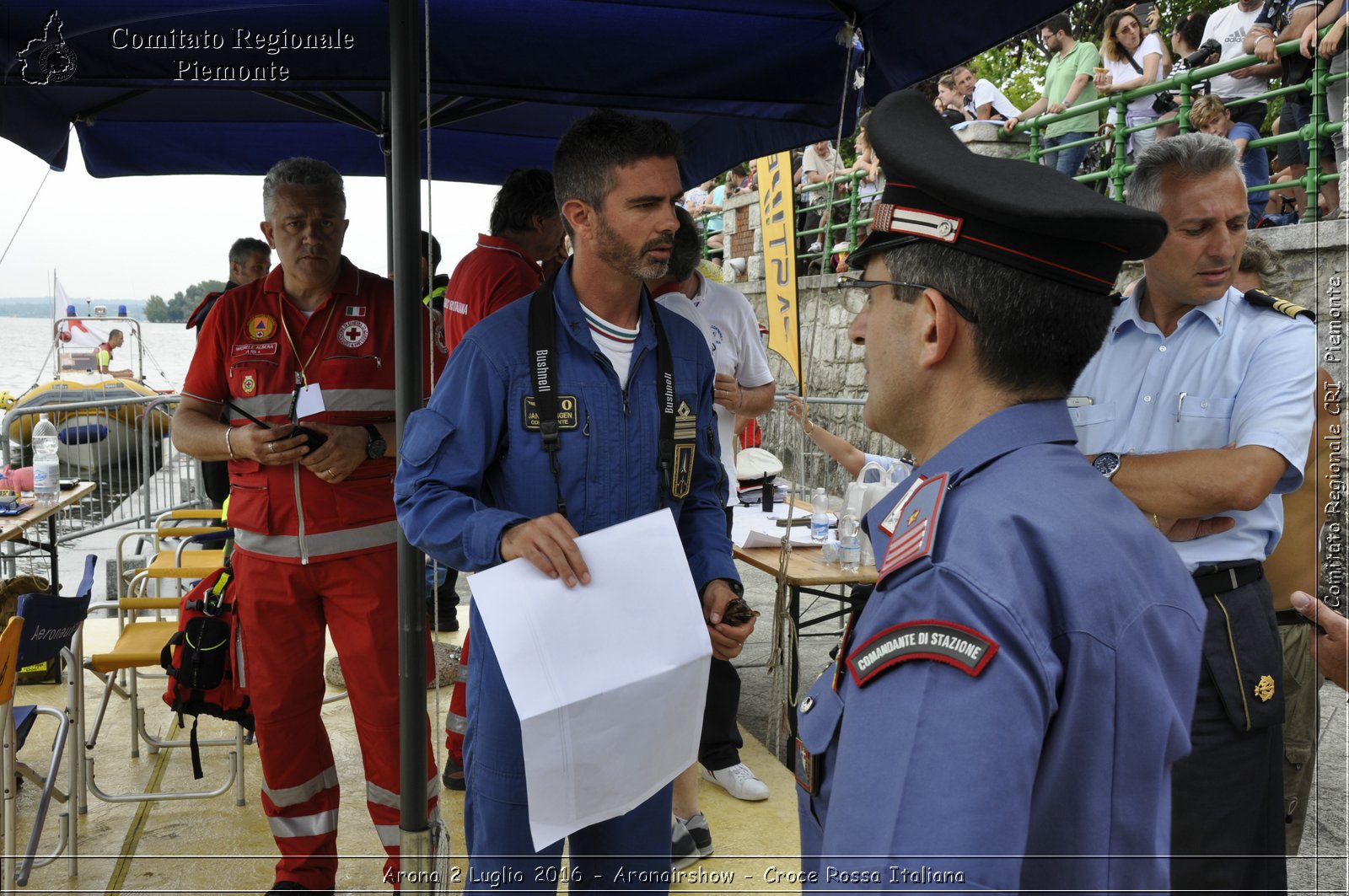 Arona 2 Luglio 2016 - Aronairshow - Croce Rossa Italiana- Comitato Regionale del Piemonte