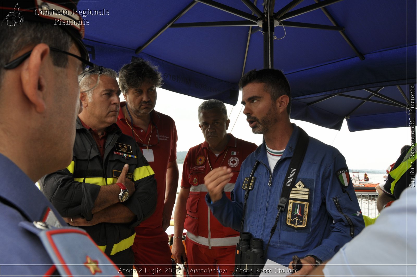 Arona 2 Luglio 2016 - Aronairshow - Croce Rossa Italiana- Comitato Regionale del Piemonte