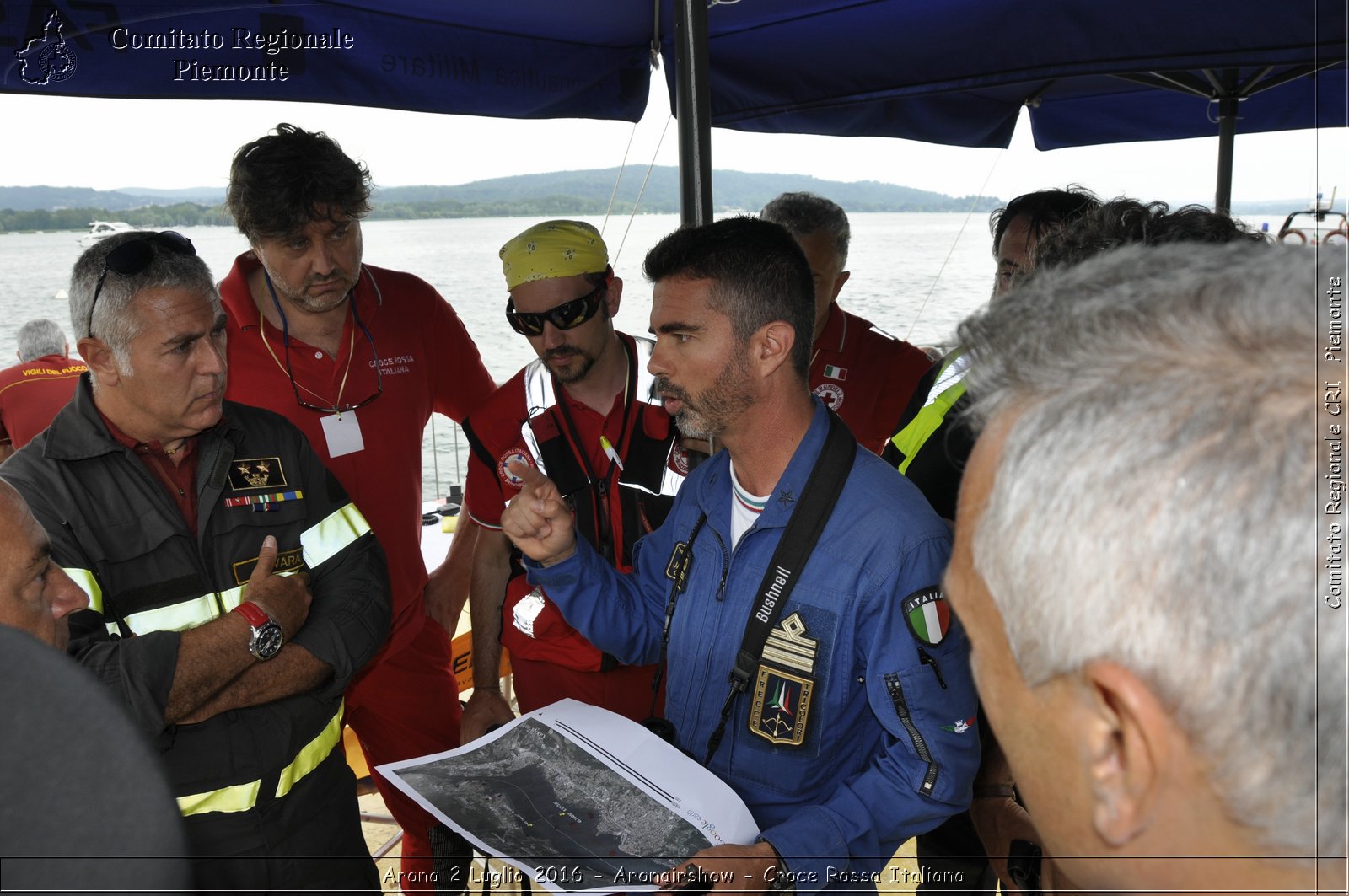 Arona 2 Luglio 2016 - Aronairshow - Croce Rossa Italiana- Comitato Regionale del Piemonte