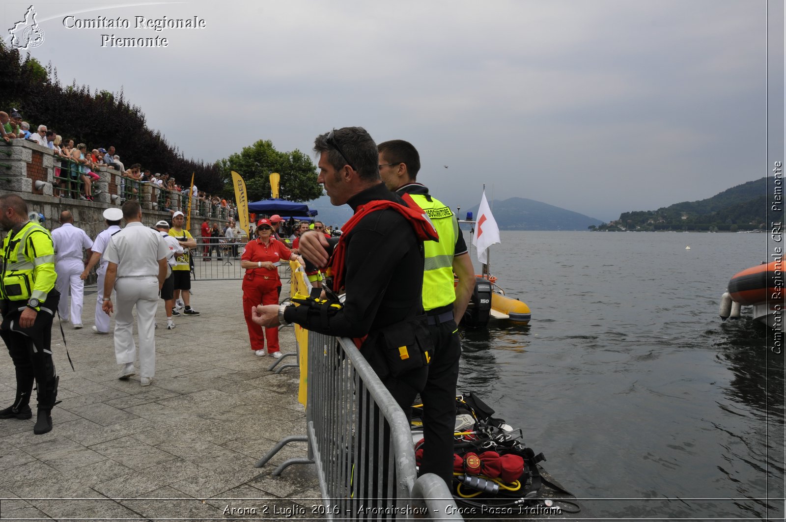 Arona 2 Luglio 2016 - Aronairshow - Croce Rossa Italiana- Comitato Regionale del Piemonte