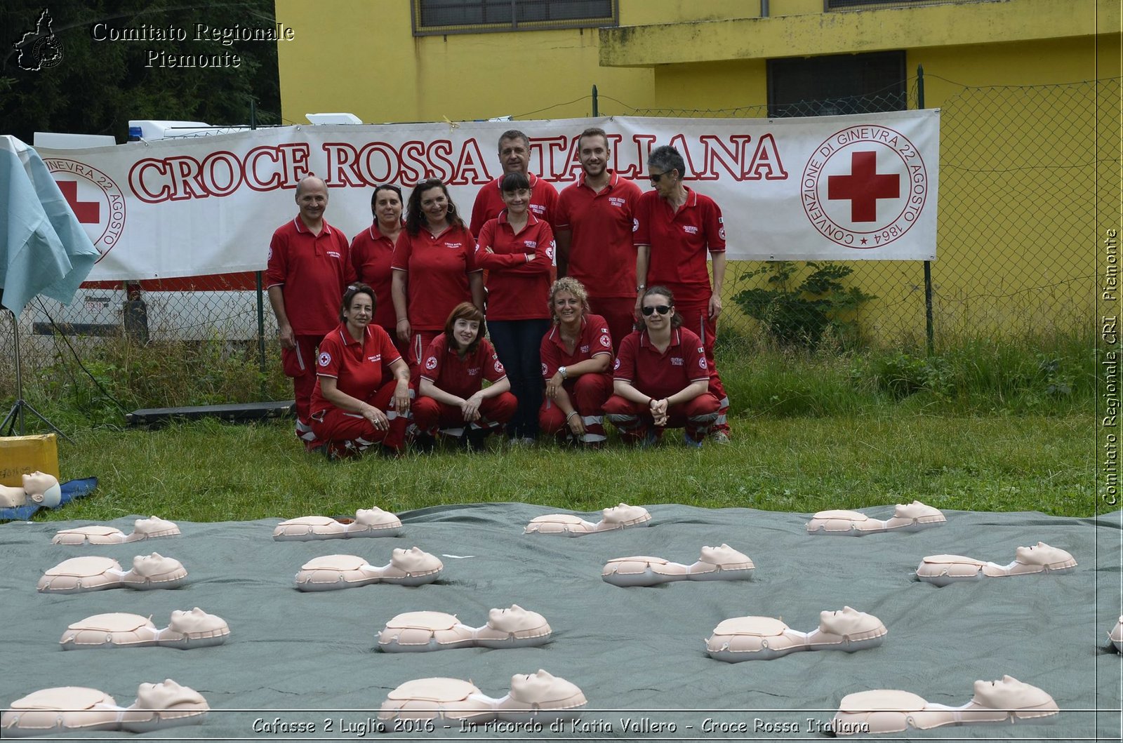 Cafasse 2 Luglio 2016 - In ricordo di Katia Vallero - Croce Rossa Italiana- Comitato Regionale del Piemonte