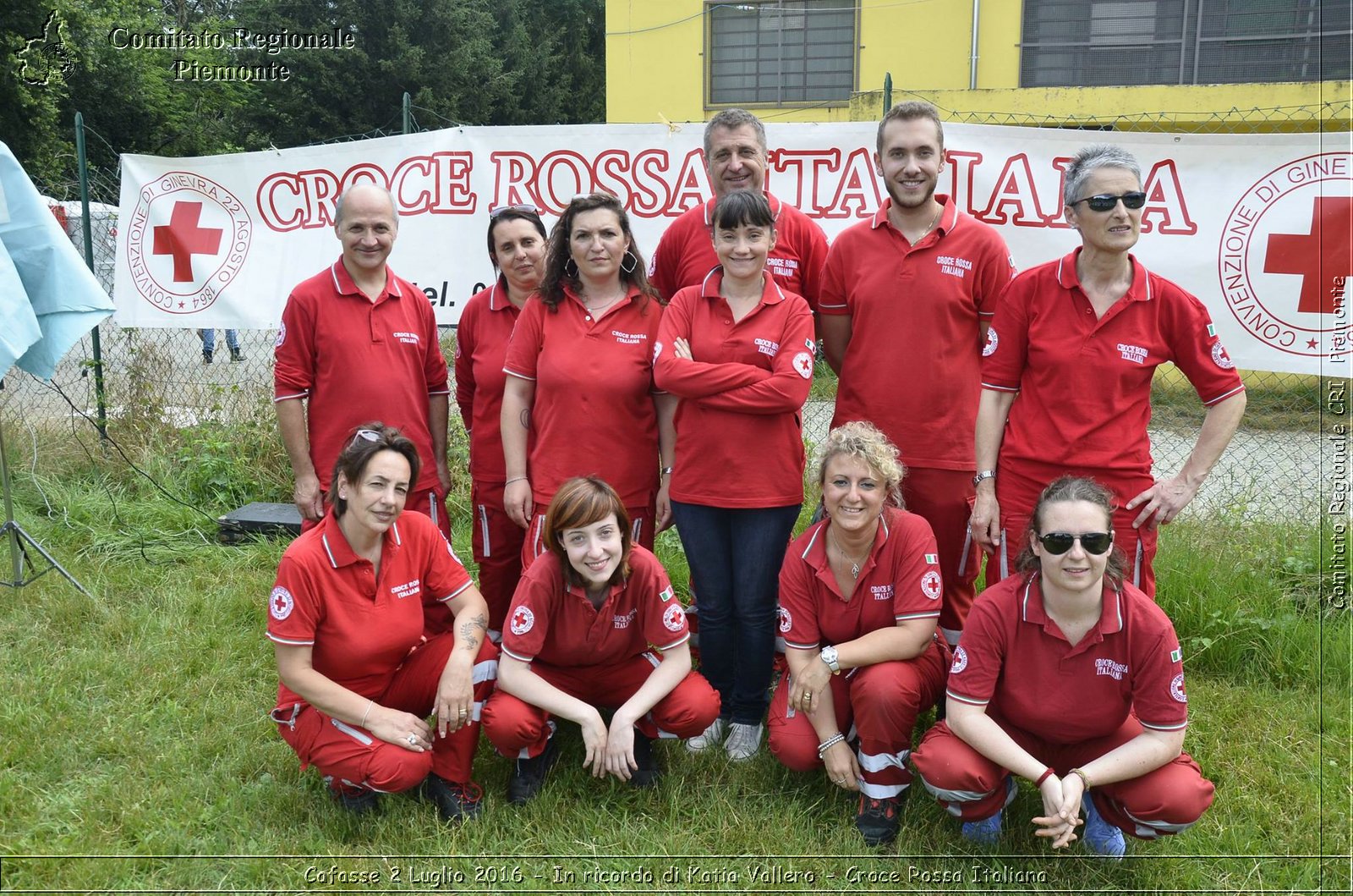Cafasse 2 Luglio 2016 - In ricordo di Katia Vallero - Croce Rossa Italiana- Comitato Regionale del Piemonte