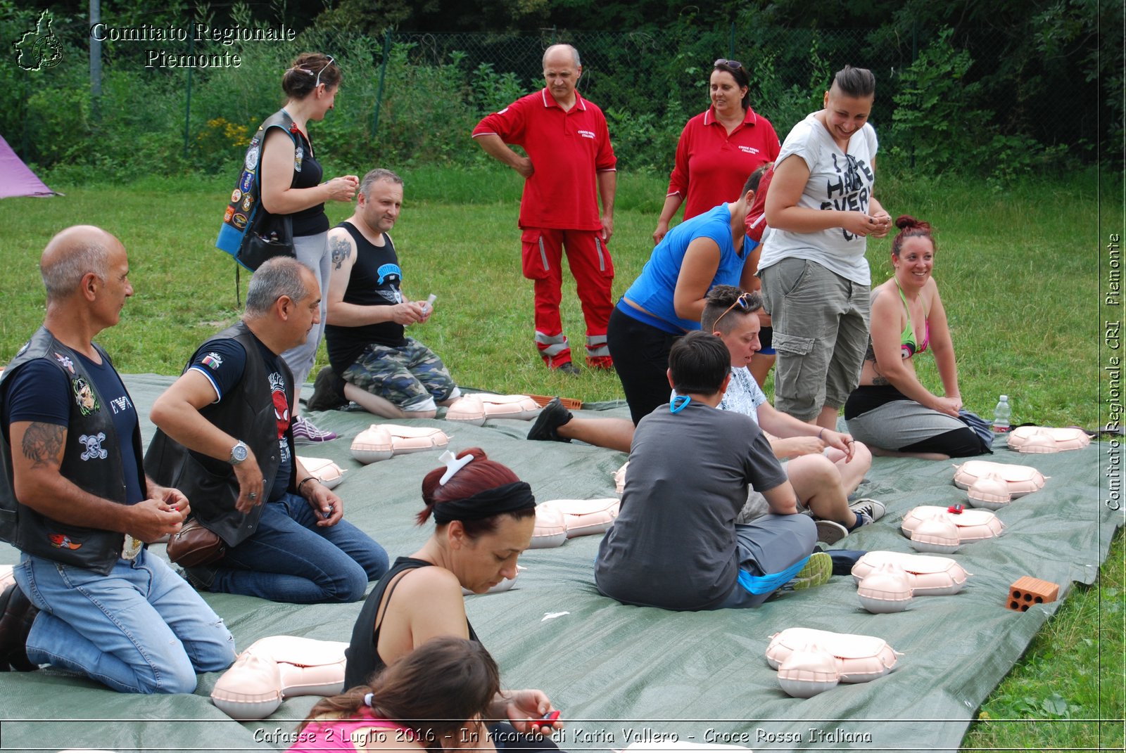 Cafasse 2 Luglio 2016 - In ricordo di Katia Vallero - Croce Rossa Italiana- Comitato Regionale del Piemonte