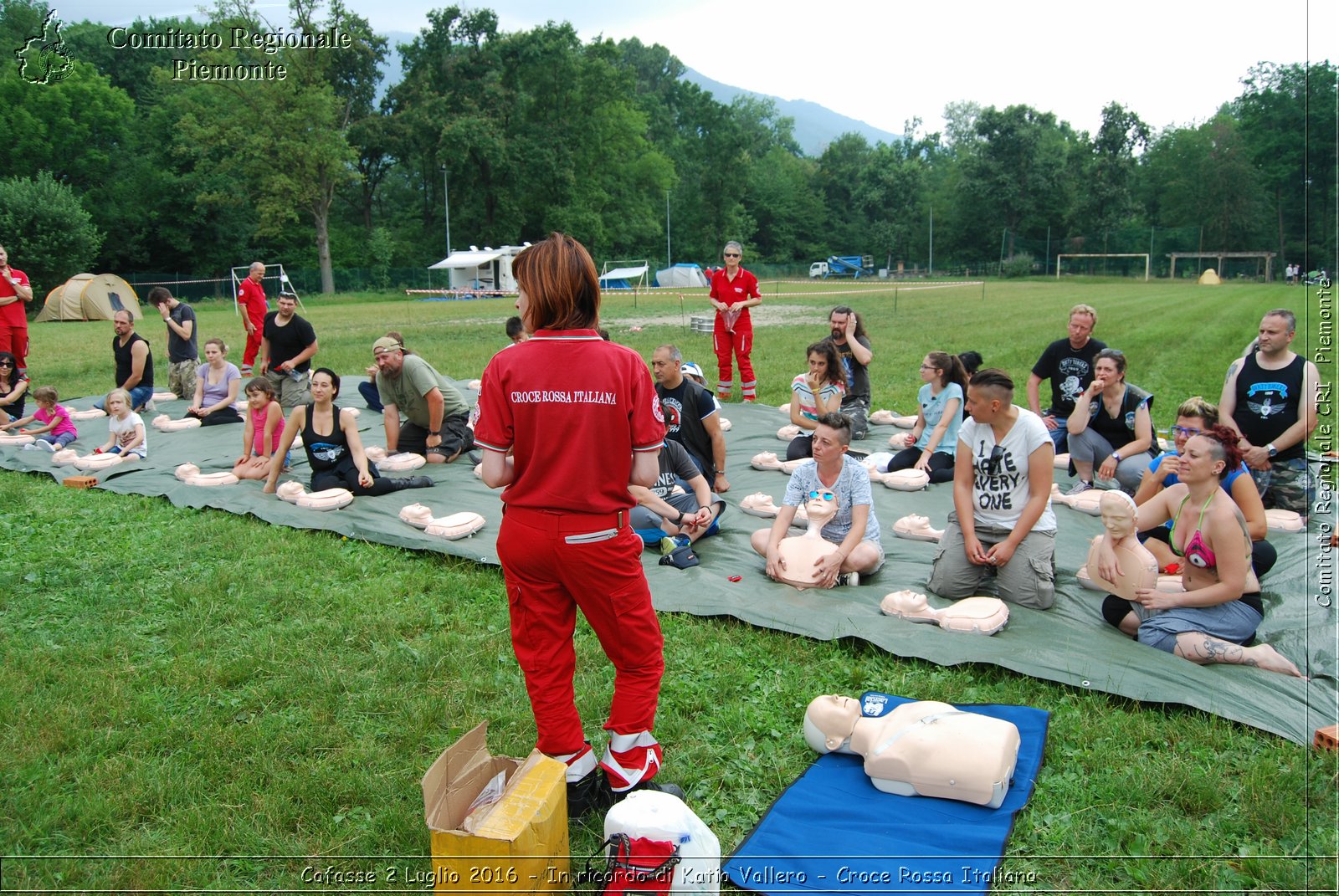 Cafasse 2 Luglio 2016 - In ricordo di Katia Vallero - Croce Rossa Italiana- Comitato Regionale del Piemonte