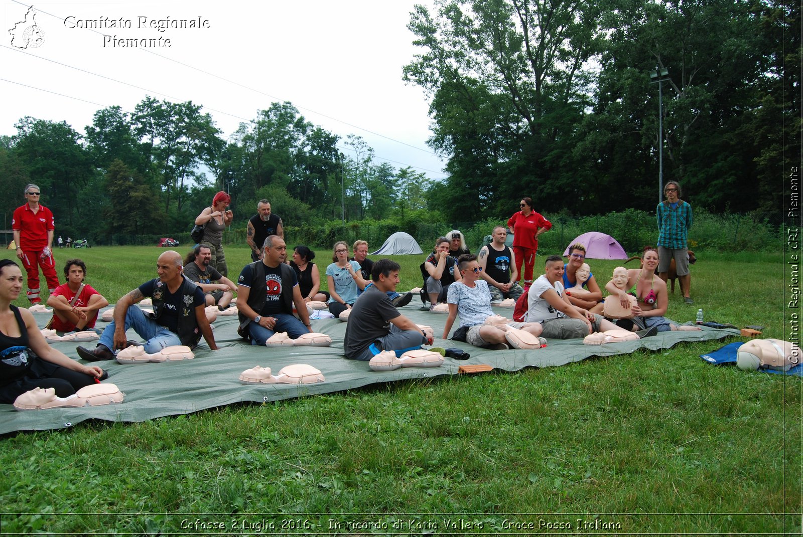 Cafasse 2 Luglio 2016 - In ricordo di Katia Vallero - Croce Rossa Italiana- Comitato Regionale del Piemonte