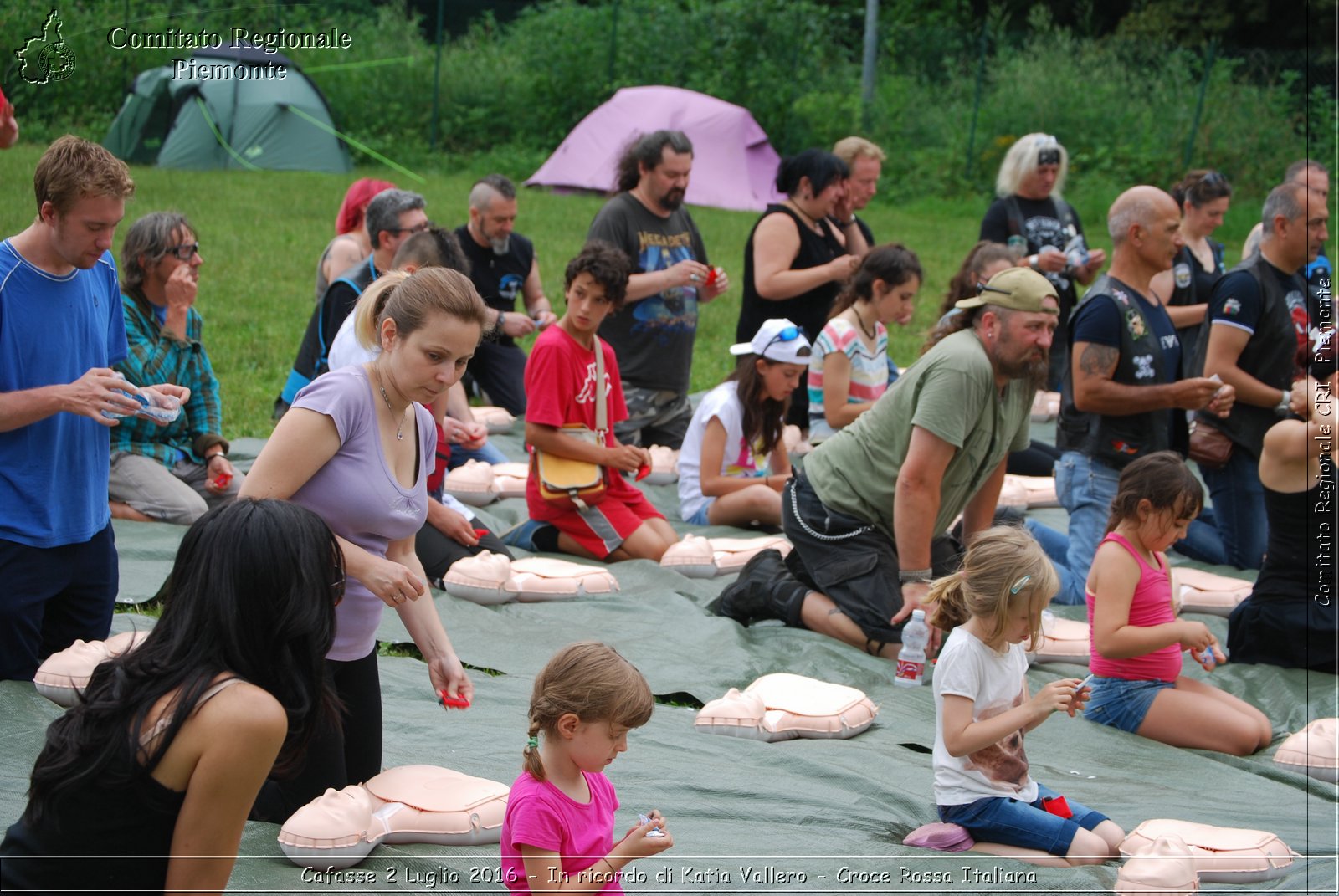 Cafasse 2 Luglio 2016 - In ricordo di Katia Vallero - Croce Rossa Italiana- Comitato Regionale del Piemonte