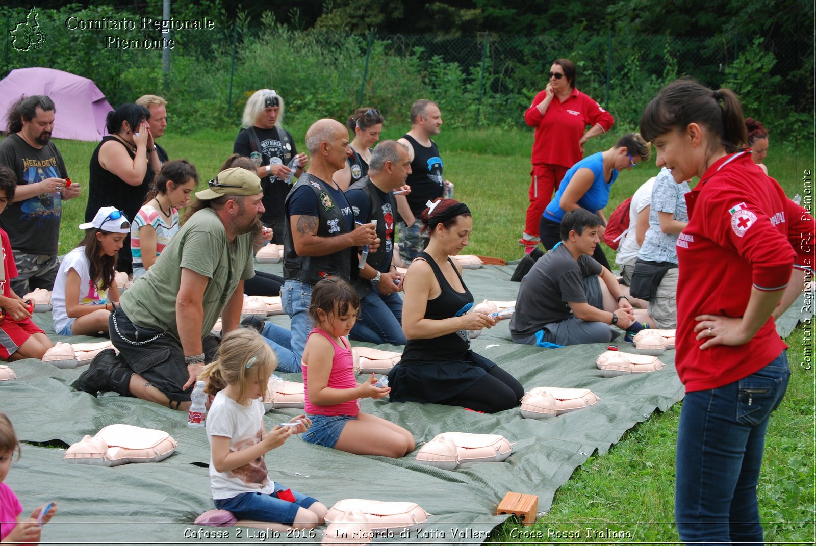 Cafasse 2 Luglio 2016 - In ricordo di Katia Vallero - Croce Rossa Italiana- Comitato Regionale del Piemonte