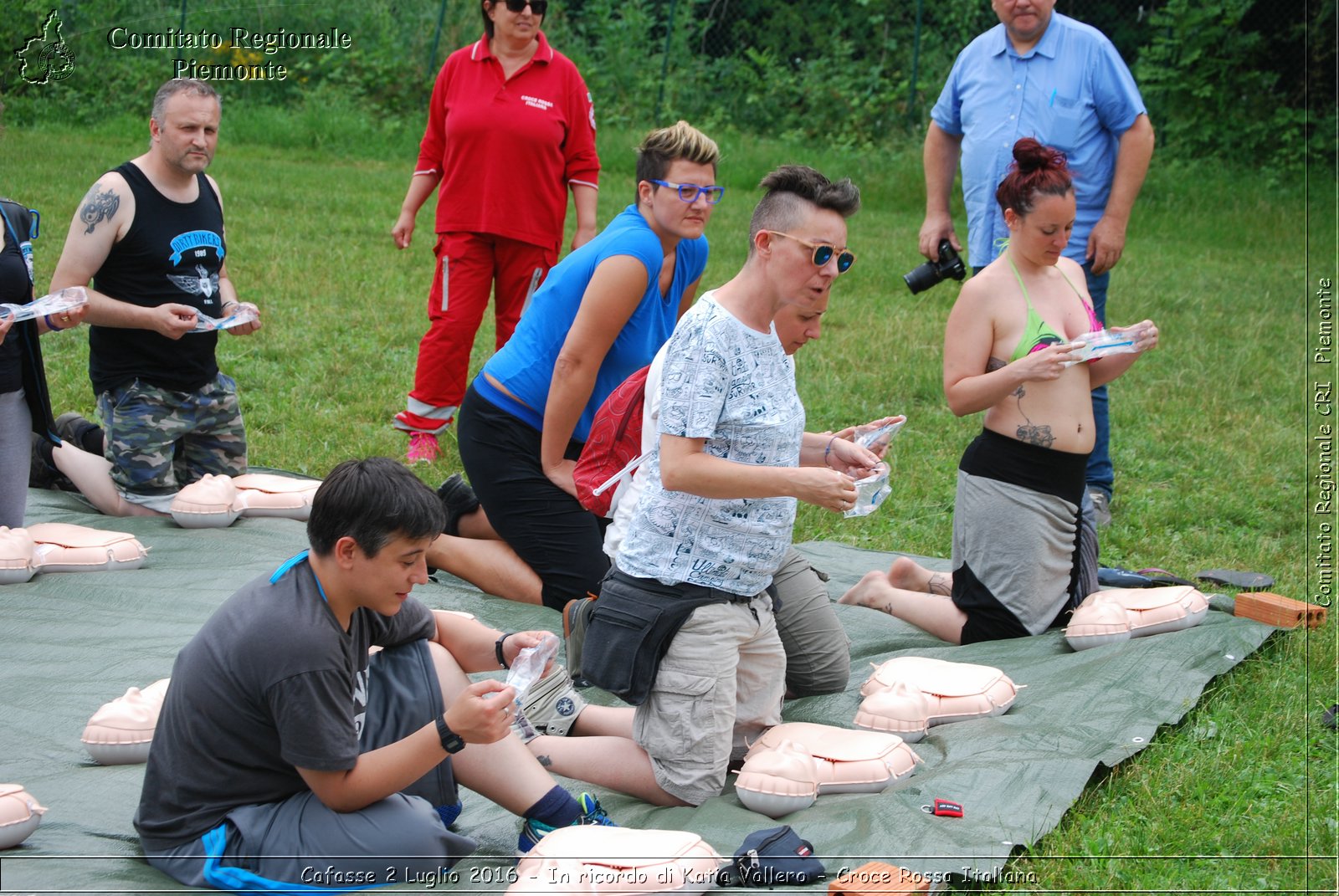 Cafasse 2 Luglio 2016 - In ricordo di Katia Vallero - Croce Rossa Italiana- Comitato Regionale del Piemonte