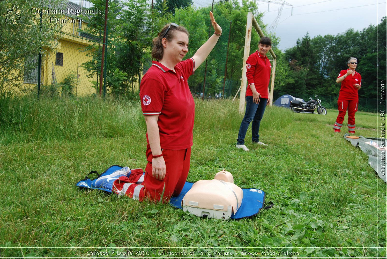 Cafasse 2 Luglio 2016 - In ricordo di Katia Vallero - Croce Rossa Italiana- Comitato Regionale del Piemonte