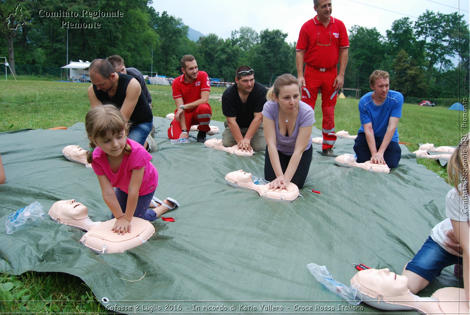 Cafasse 2 Luglio 2016 - In ricordo di Katia Vallero - Croce Rossa Italiana- Comitato Regionale del Piemonte