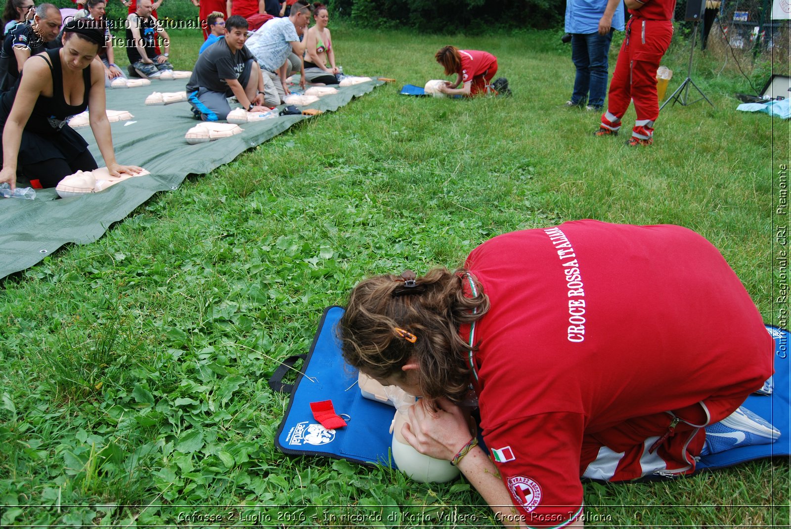 Cafasse 2 Luglio 2016 - In ricordo di Katia Vallero - Croce Rossa Italiana- Comitato Regionale del Piemonte