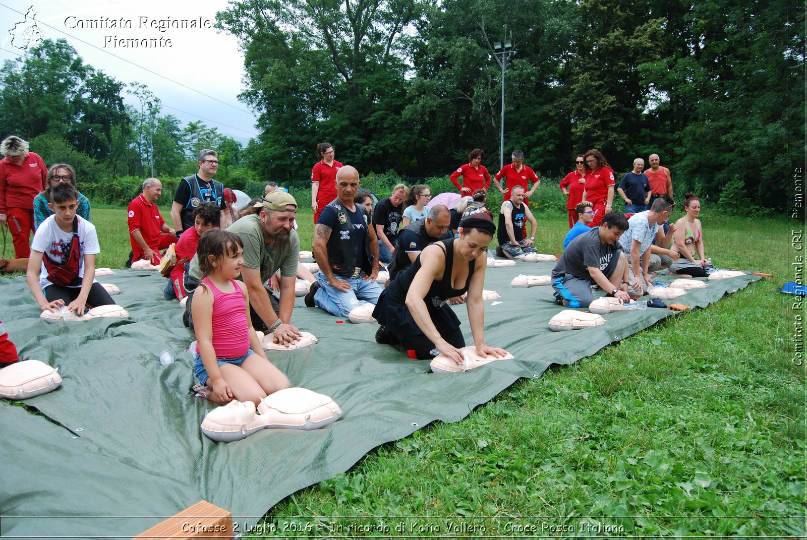 Cafasse 2 Luglio 2016 - In ricordo di Katia Vallero - Croce Rossa Italiana- Comitato Regionale del Piemonte