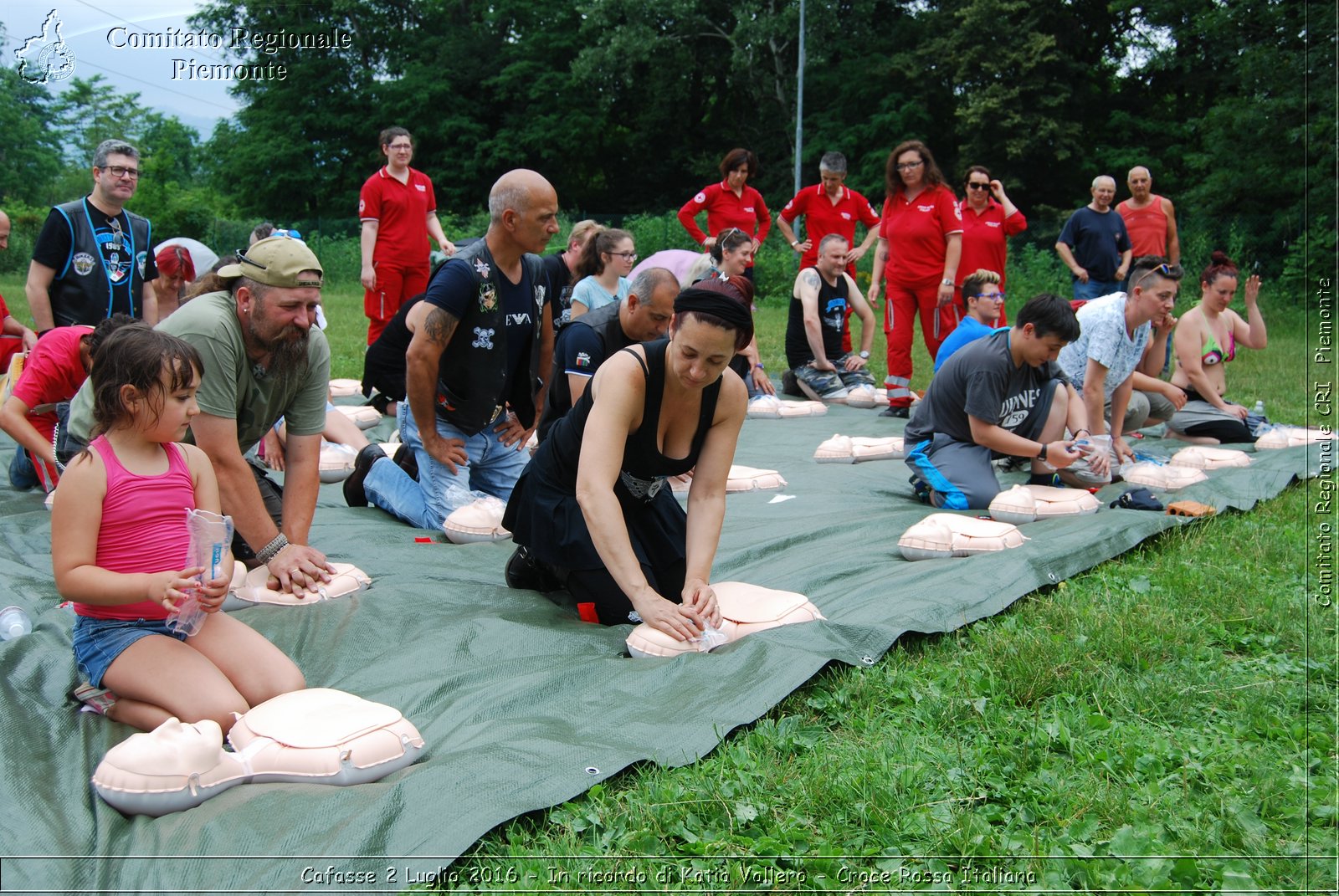 Cafasse 2 Luglio 2016 - In ricordo di Katia Vallero - Croce Rossa Italiana- Comitato Regionale del Piemonte