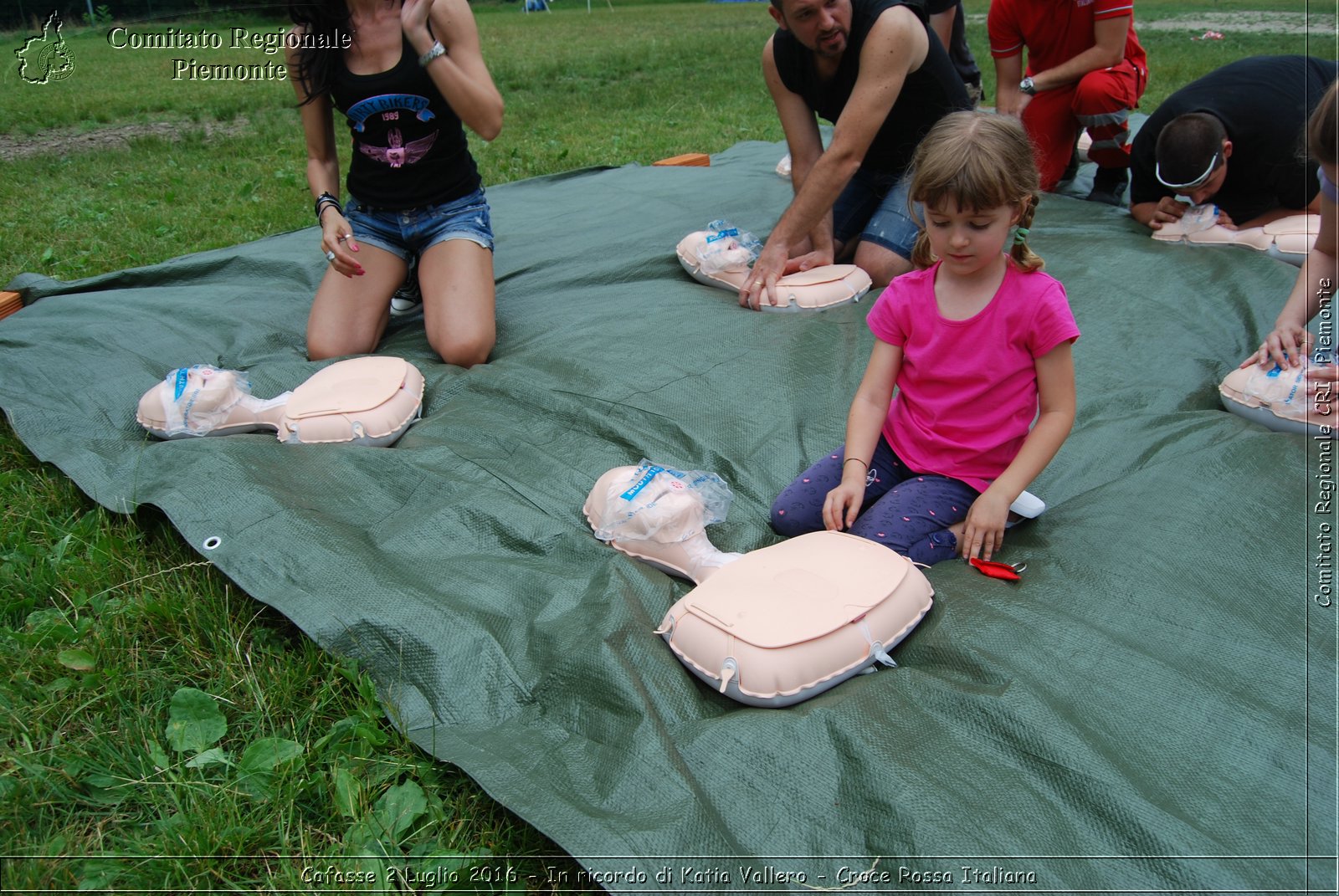 Cafasse 2 Luglio 2016 - In ricordo di Katia Vallero - Croce Rossa Italiana- Comitato Regionale del Piemonte