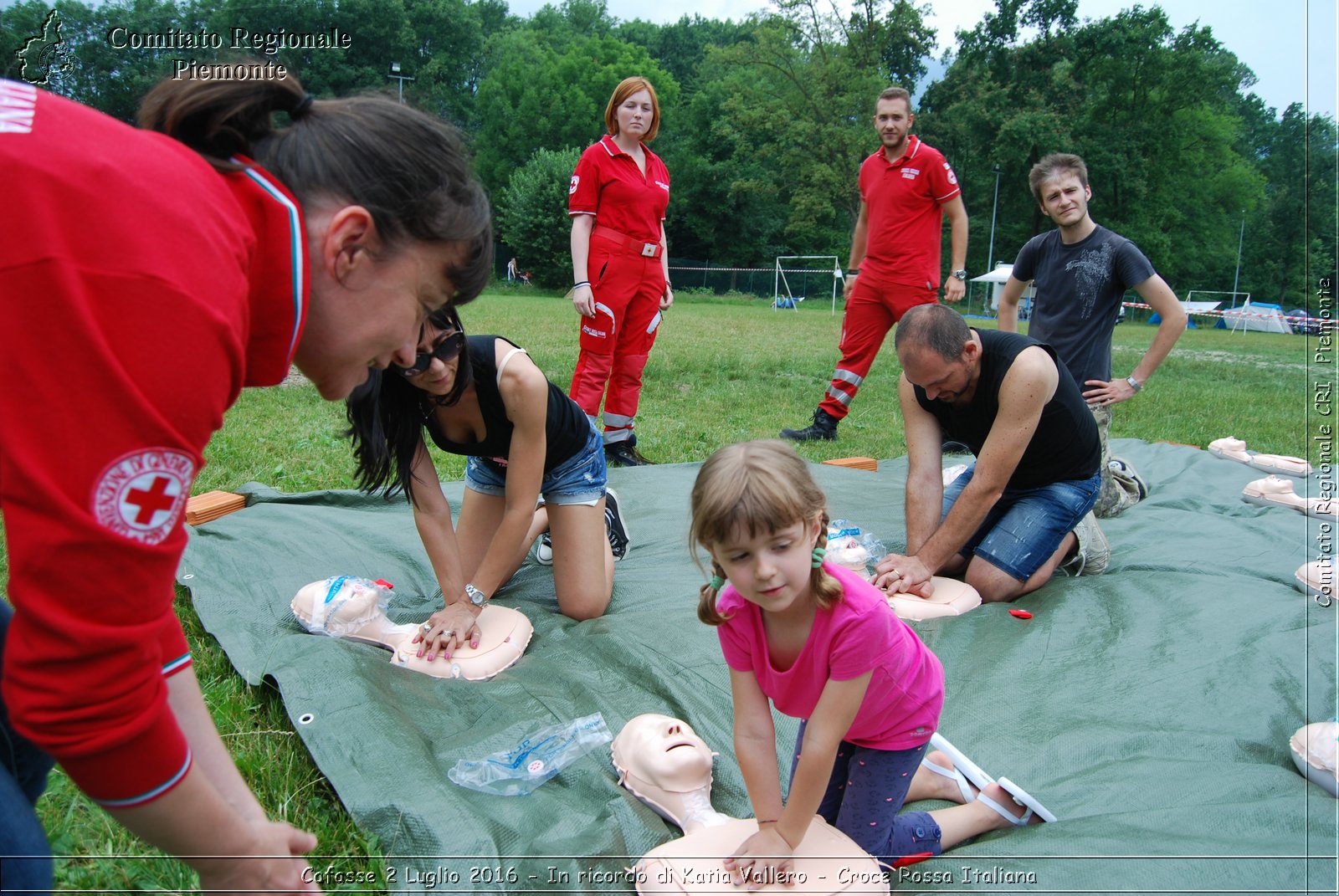 Cafasse 2 Luglio 2016 - In ricordo di Katia Vallero - Croce Rossa Italiana- Comitato Regionale del Piemonte