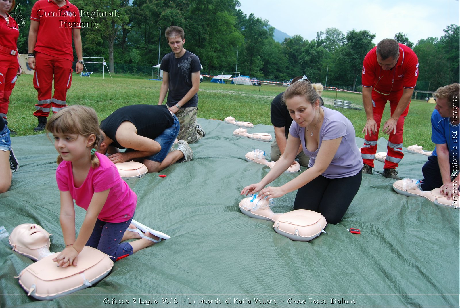 Cafasse 2 Luglio 2016 - In ricordo di Katia Vallero - Croce Rossa Italiana- Comitato Regionale del Piemonte