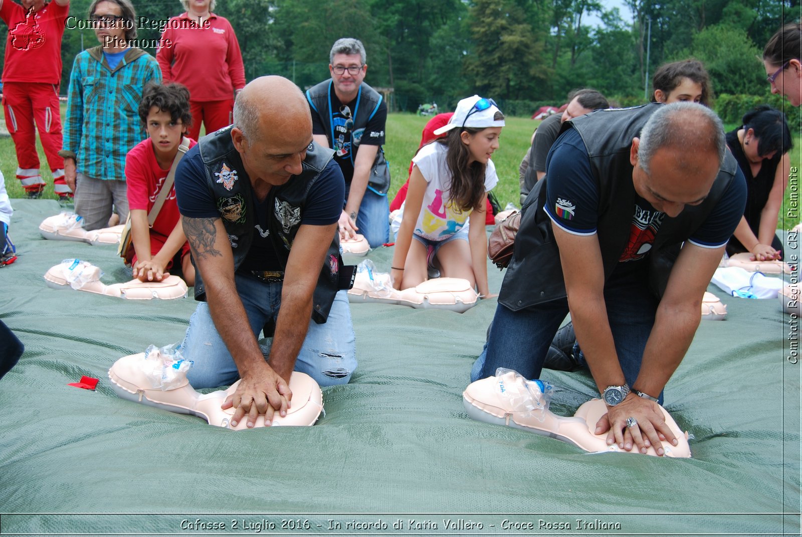 Cafasse 2 Luglio 2016 - In ricordo di Katia Vallero - Croce Rossa Italiana- Comitato Regionale del Piemonte