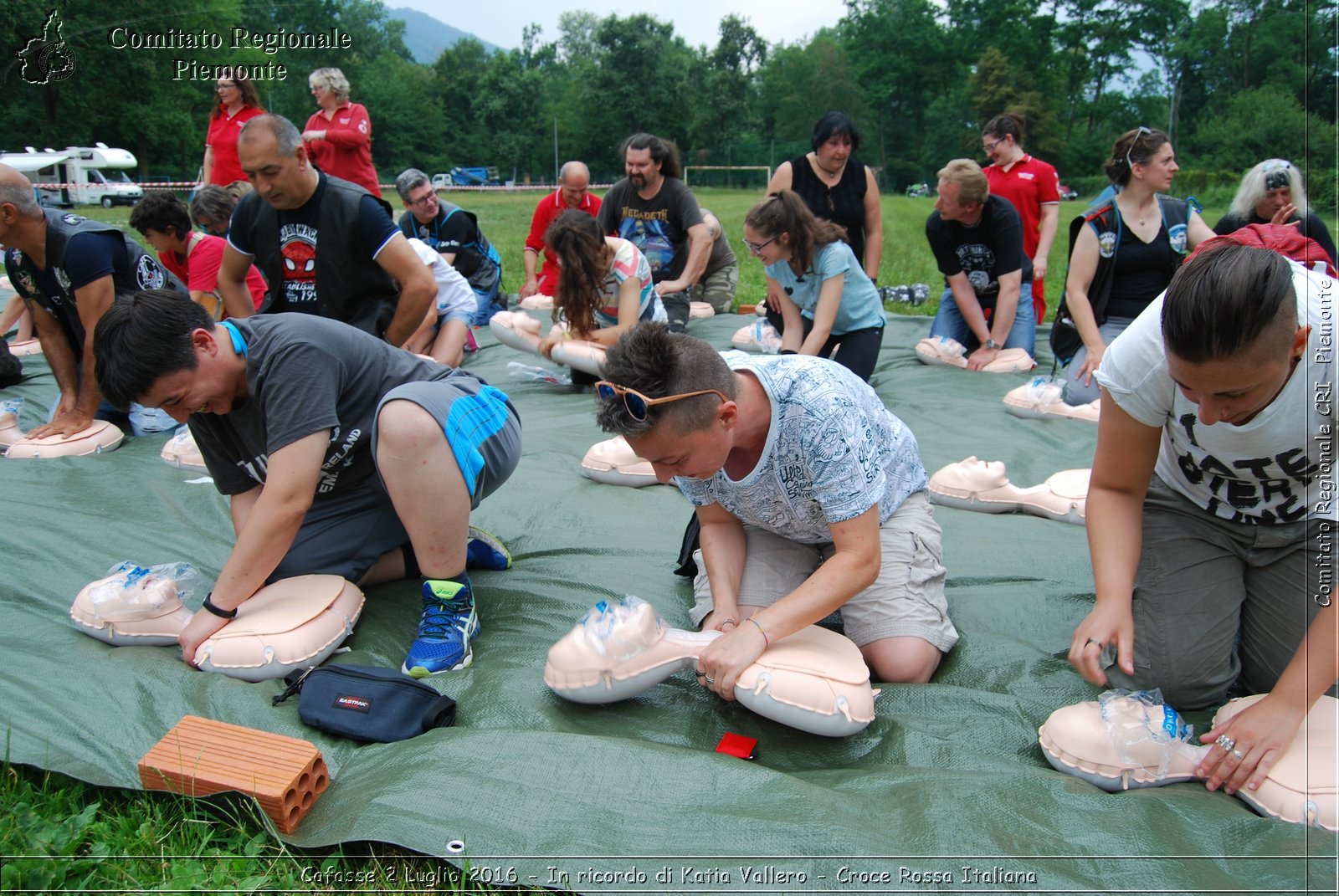 Cafasse 2 Luglio 2016 - In ricordo di Katia Vallero - Croce Rossa Italiana- Comitato Regionale del Piemonte