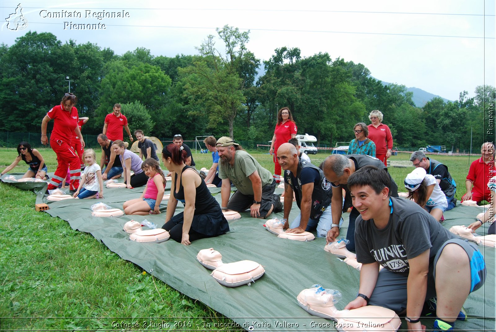 Cafasse 2 Luglio 2016 - In ricordo di Katia Vallero - Croce Rossa Italiana- Comitato Regionale del Piemonte