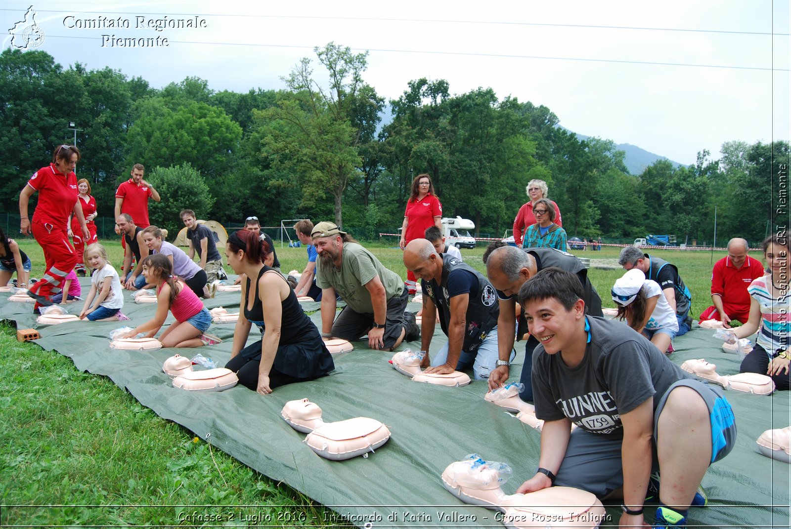 Cafasse 2 Luglio 2016 - In ricordo di Katia Vallero - Croce Rossa Italiana- Comitato Regionale del Piemonte