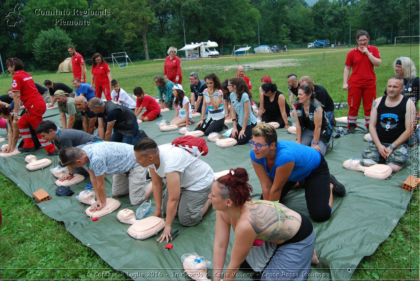 Cafasse 2 Luglio 2016 - In ricordo di Katia Vallero - Croce Rossa Italiana- Comitato Regionale del Piemonte