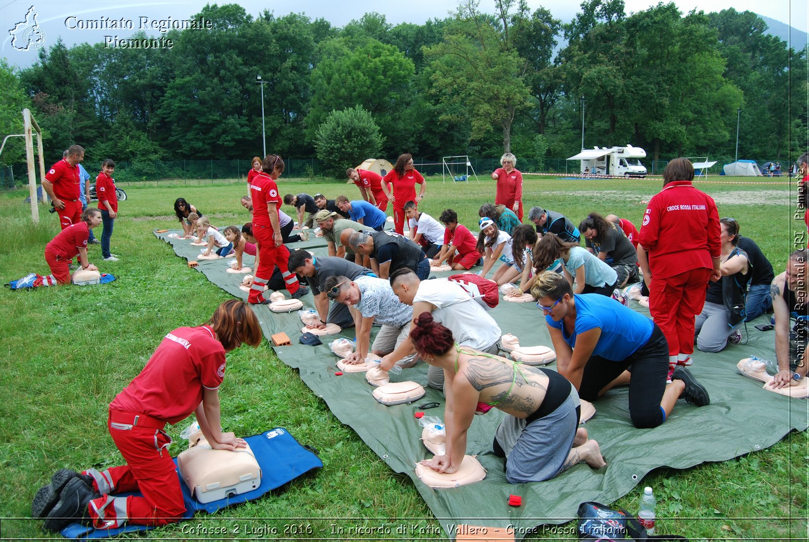 Cafasse 2 Luglio 2016 - In ricordo di Katia Vallero - Croce Rossa Italiana- Comitato Regionale del Piemonte