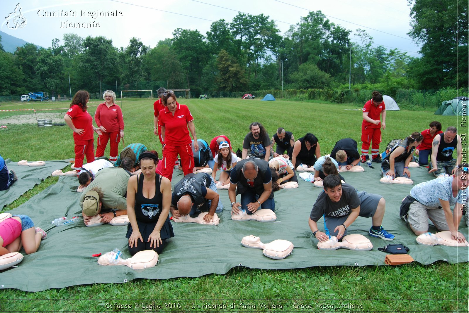 Cafasse 2 Luglio 2016 - In ricordo di Katia Vallero - Croce Rossa Italiana- Comitato Regionale del Piemonte