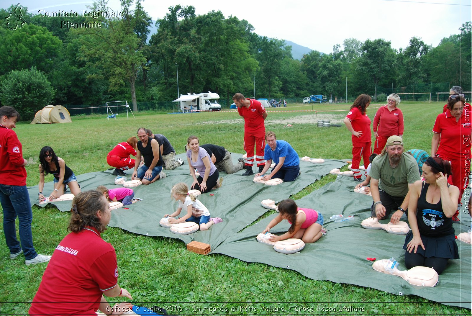 Cafasse 2 Luglio 2016 - In ricordo di Katia Vallero - Croce Rossa Italiana- Comitato Regionale del Piemonte