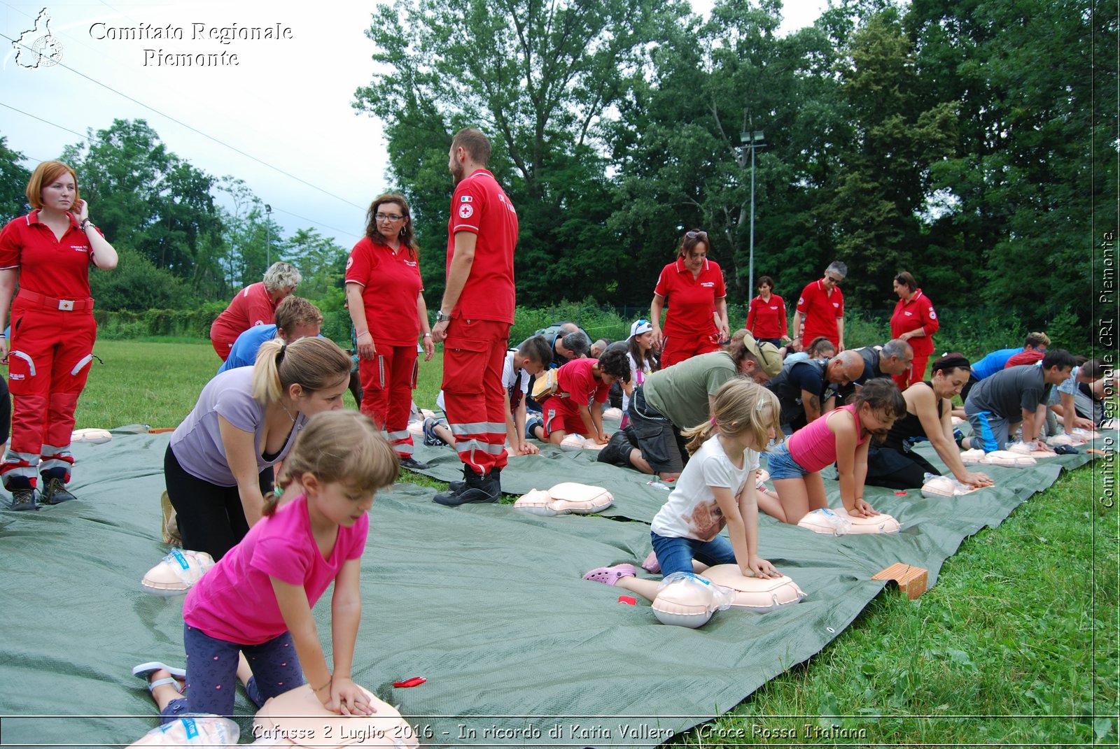 Cafasse 2 Luglio 2016 - In ricordo di Katia Vallero - Croce Rossa Italiana- Comitato Regionale del Piemonte