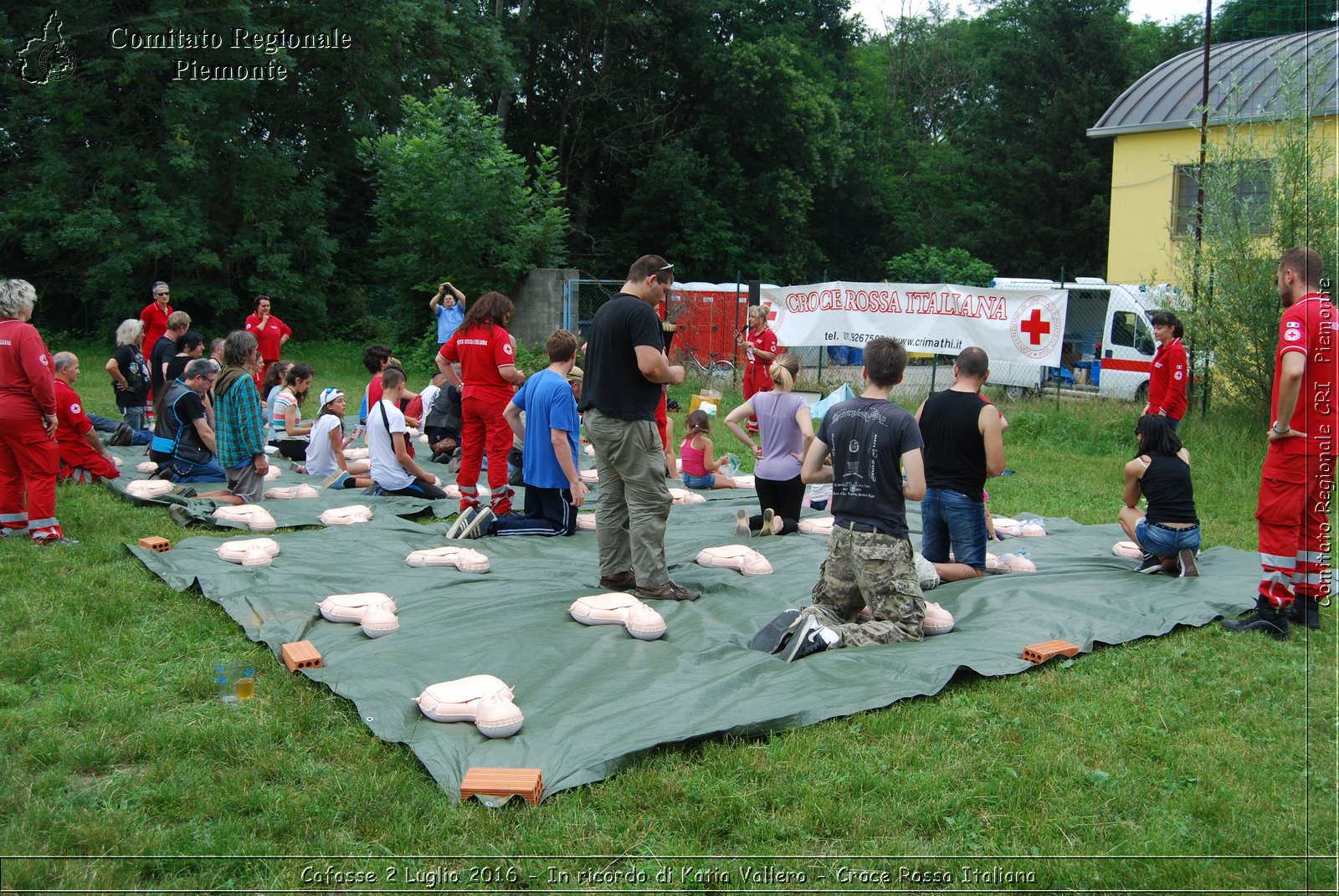 Cafasse 2 Luglio 2016 - In ricordo di Katia Vallero - Croce Rossa Italiana- Comitato Regionale del Piemonte