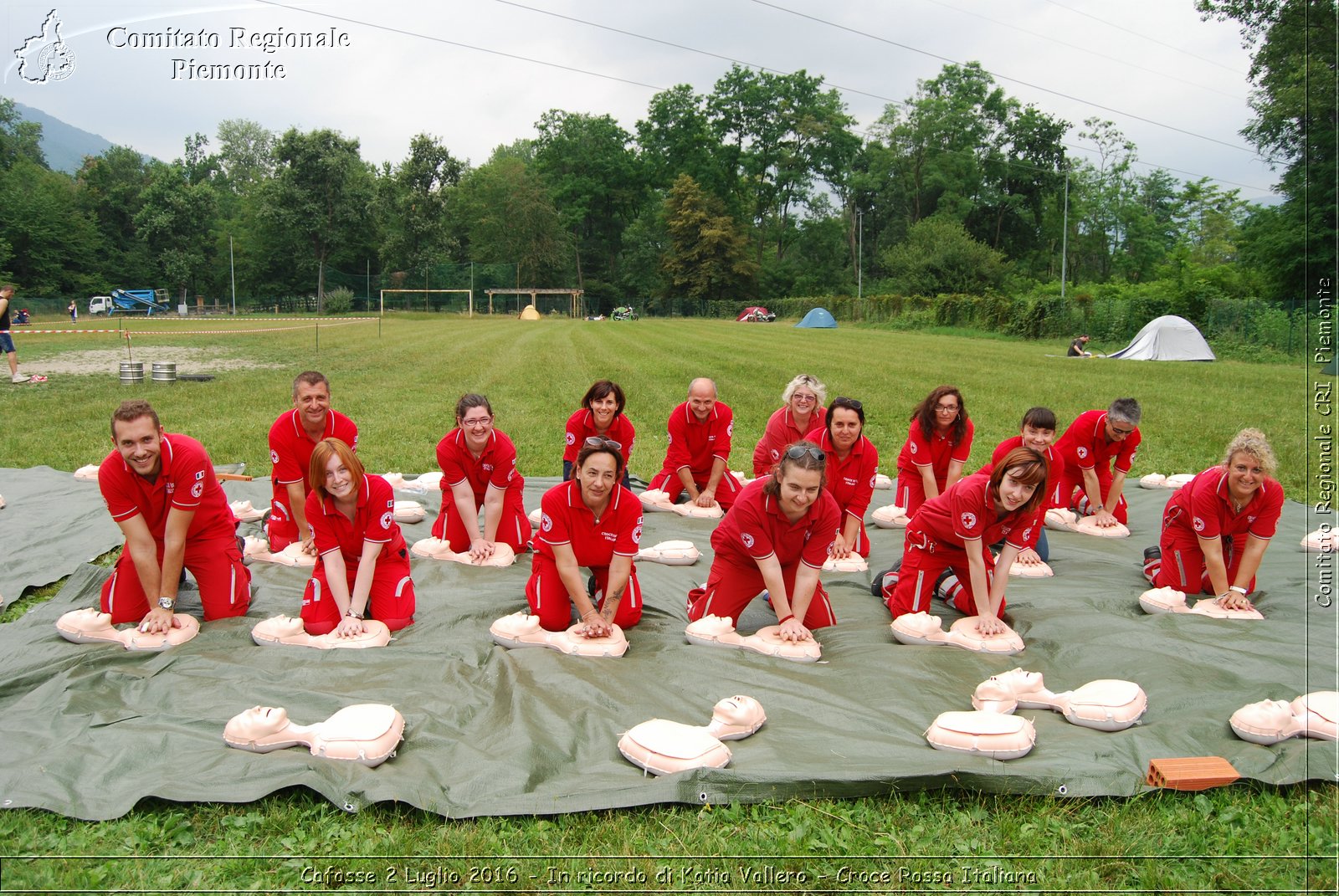 Cafasse 2 Luglio 2016 - In ricordo di Katia Vallero - Croce Rossa Italiana- Comitato Regionale del Piemonte