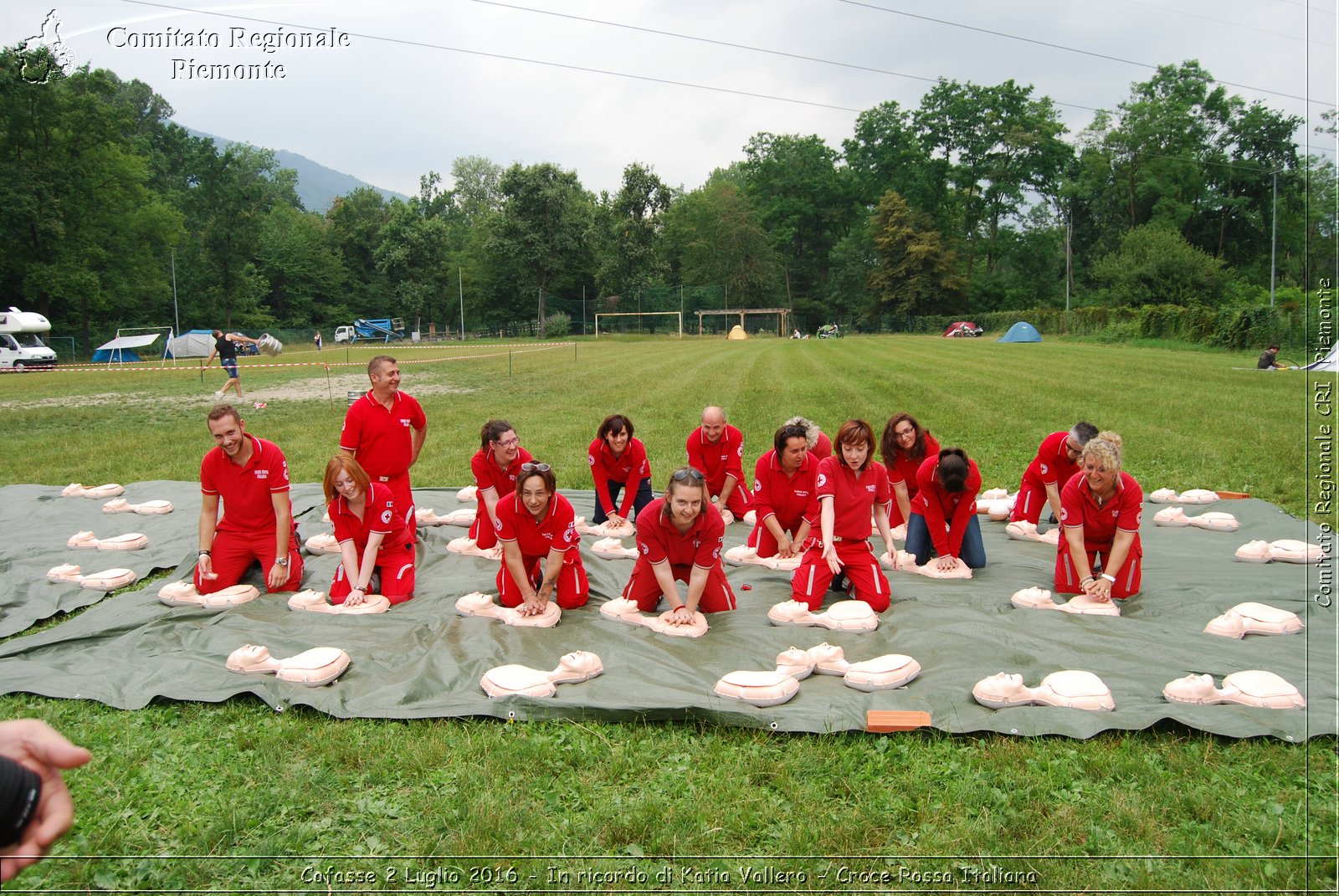 Cafasse 2 Luglio 2016 - In ricordo di Katia Vallero - Croce Rossa Italiana- Comitato Regionale del Piemonte