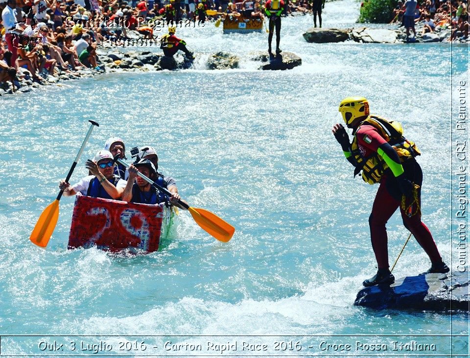 Oulx 3 Luglio 2016 - Carton Rapid Race 2016 - Croce Rossa Italiana- Comitato Regionale del Piemonte