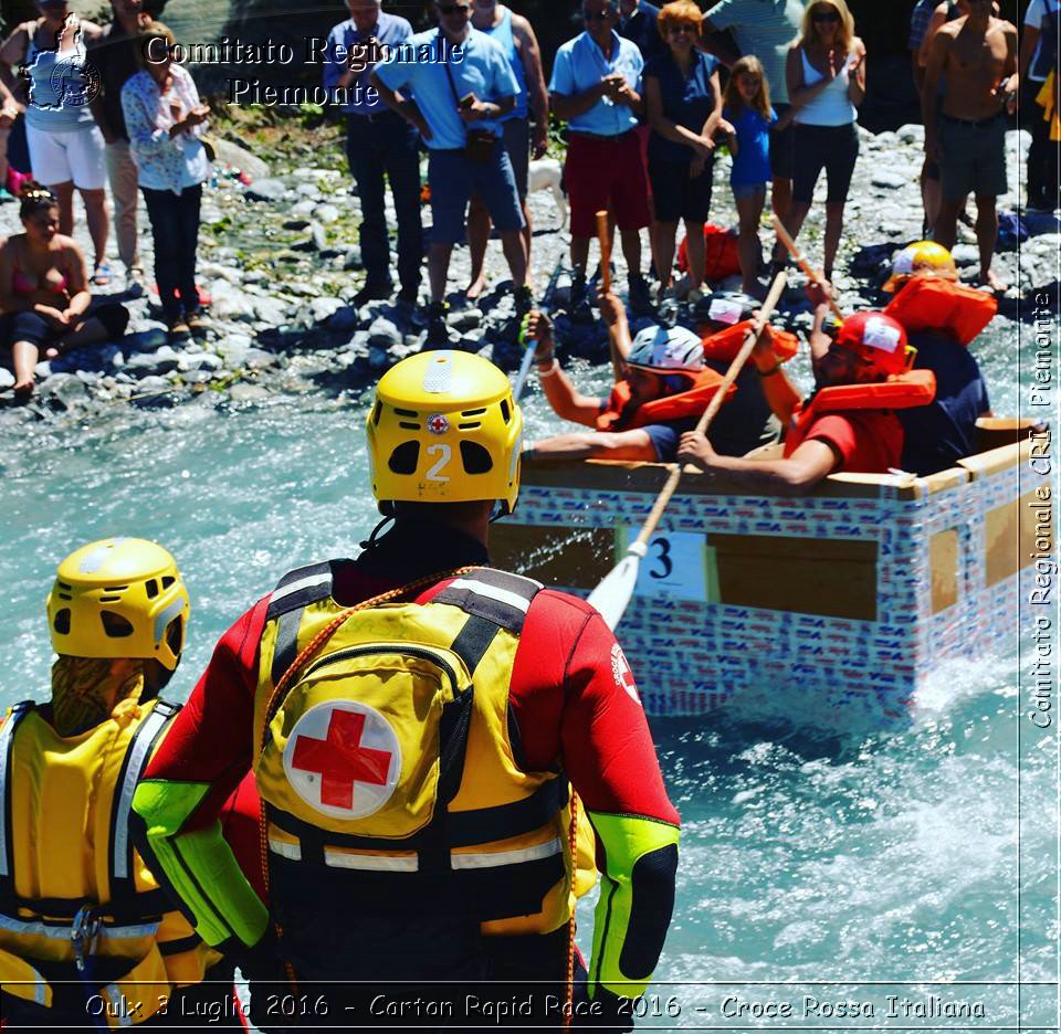 Oulx 3 Luglio 2016 - Carton Rapid Race 2016 - Croce Rossa Italiana- Comitato Regionale del Piemonte