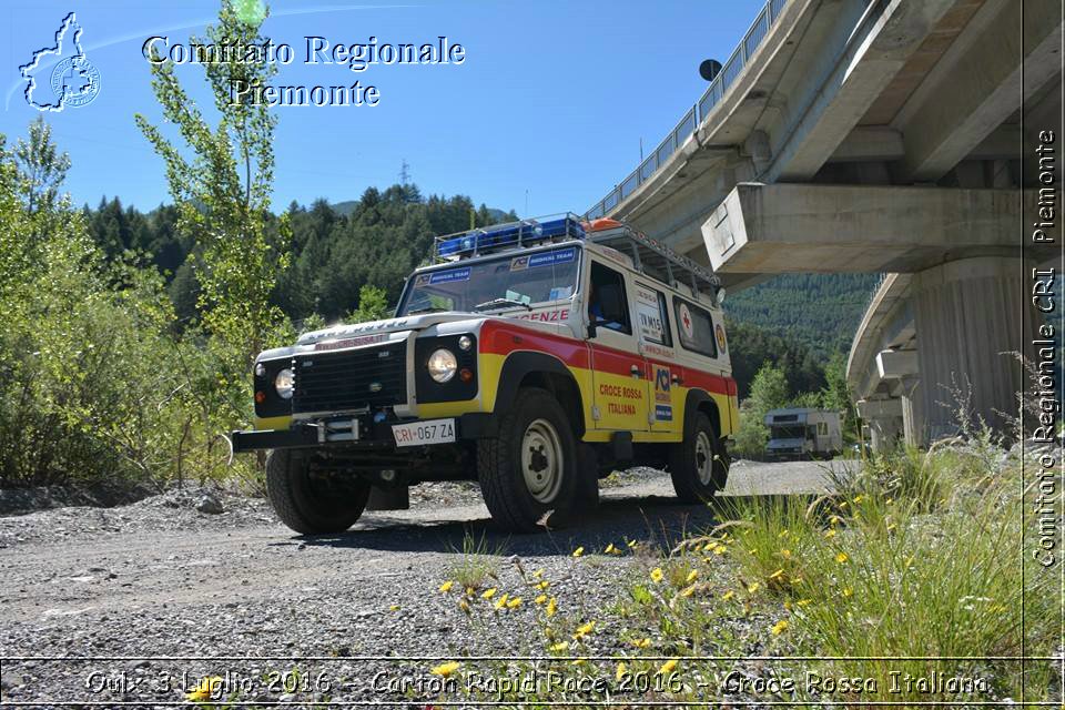 Oulx 3 Luglio 2016 - Carton Rapid Race 2016 - Croce Rossa Italiana- Comitato Regionale del Piemonte